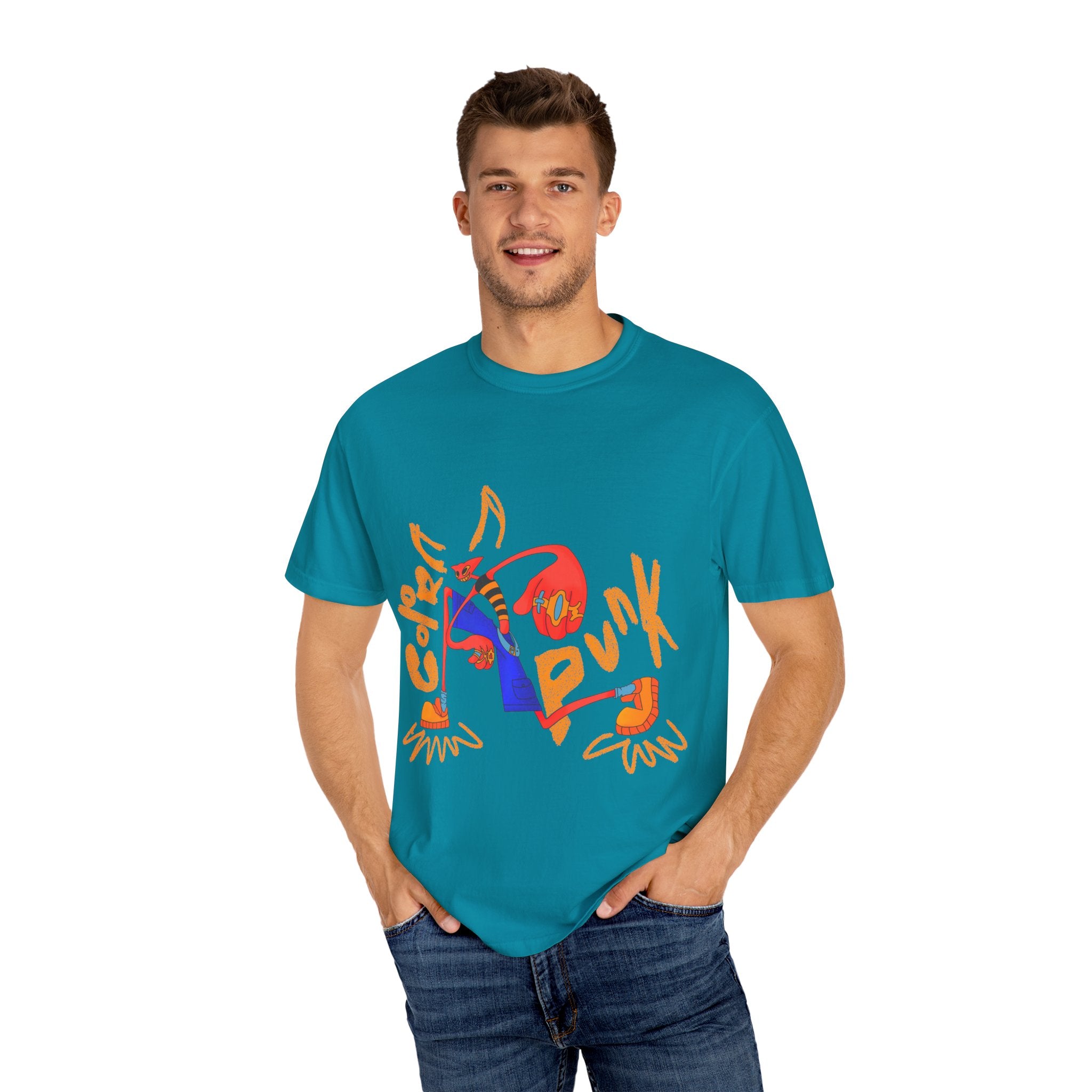 Vibrant Tee - Y2K Hip-Hop Style