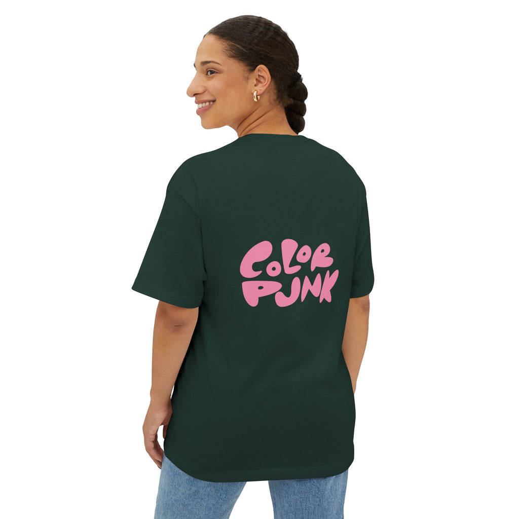 Vibrant Baggy Boxy Tee - Y2K Hip-Hop Style
