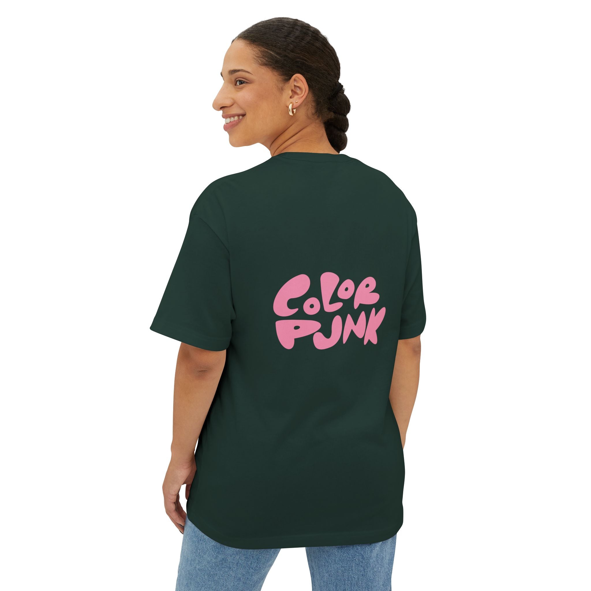 Vibrant Baggy Boxy Tee - Y2K Hip-Hop Style