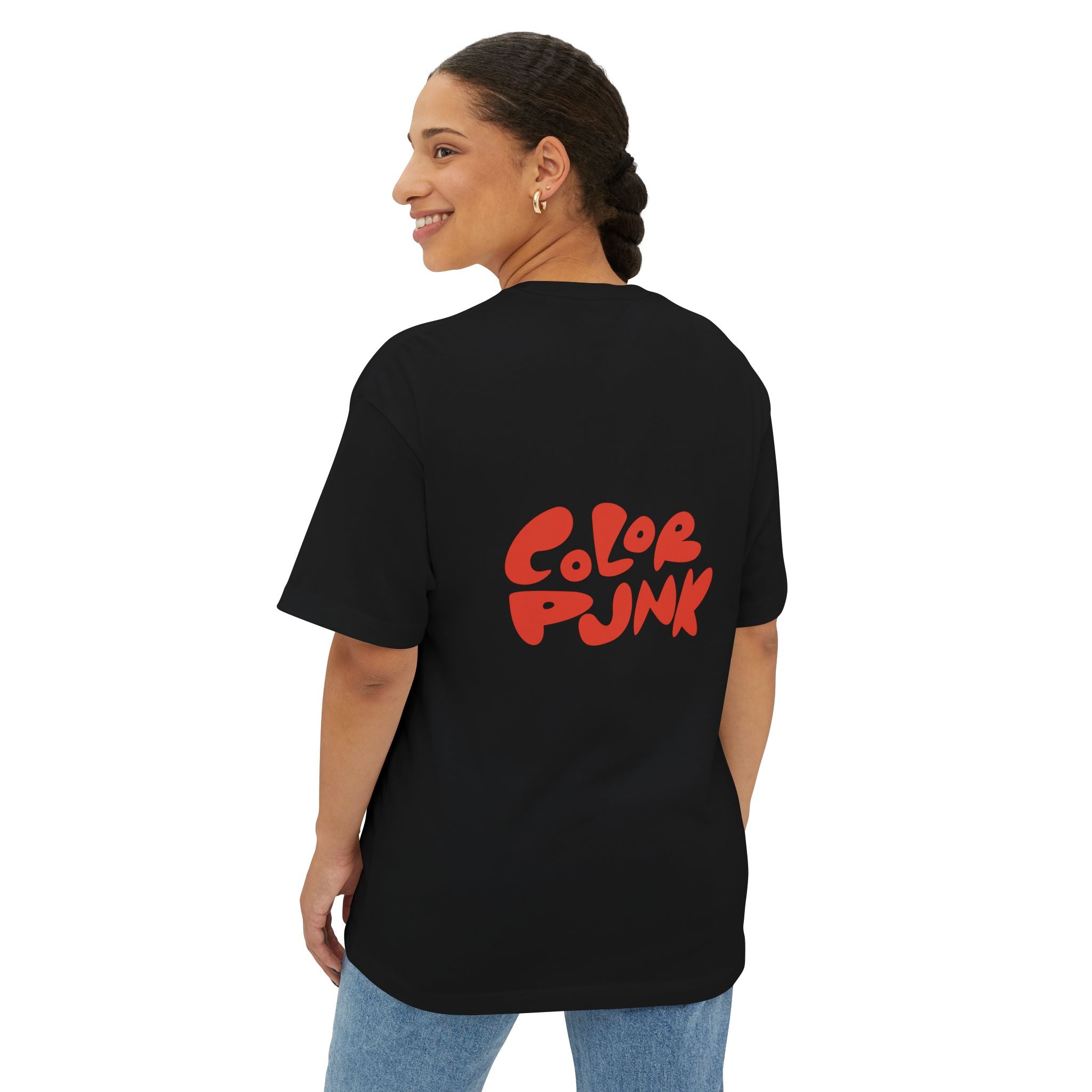 Vibrant Baggy Boxy Tee - Y2K Hip-Hop Style