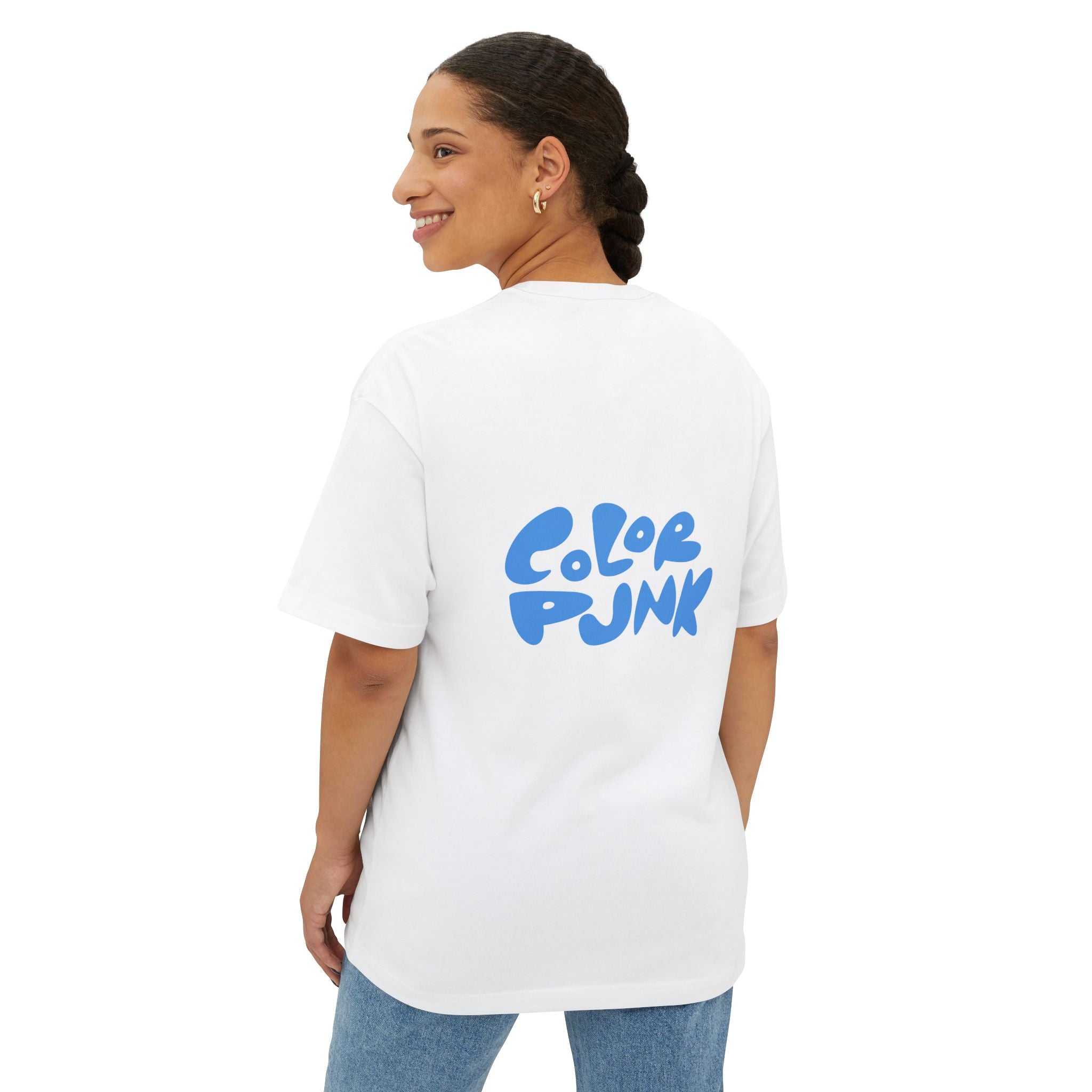 Vibrant Baggy Boxy Tee - Y2K Hip-Hop Style