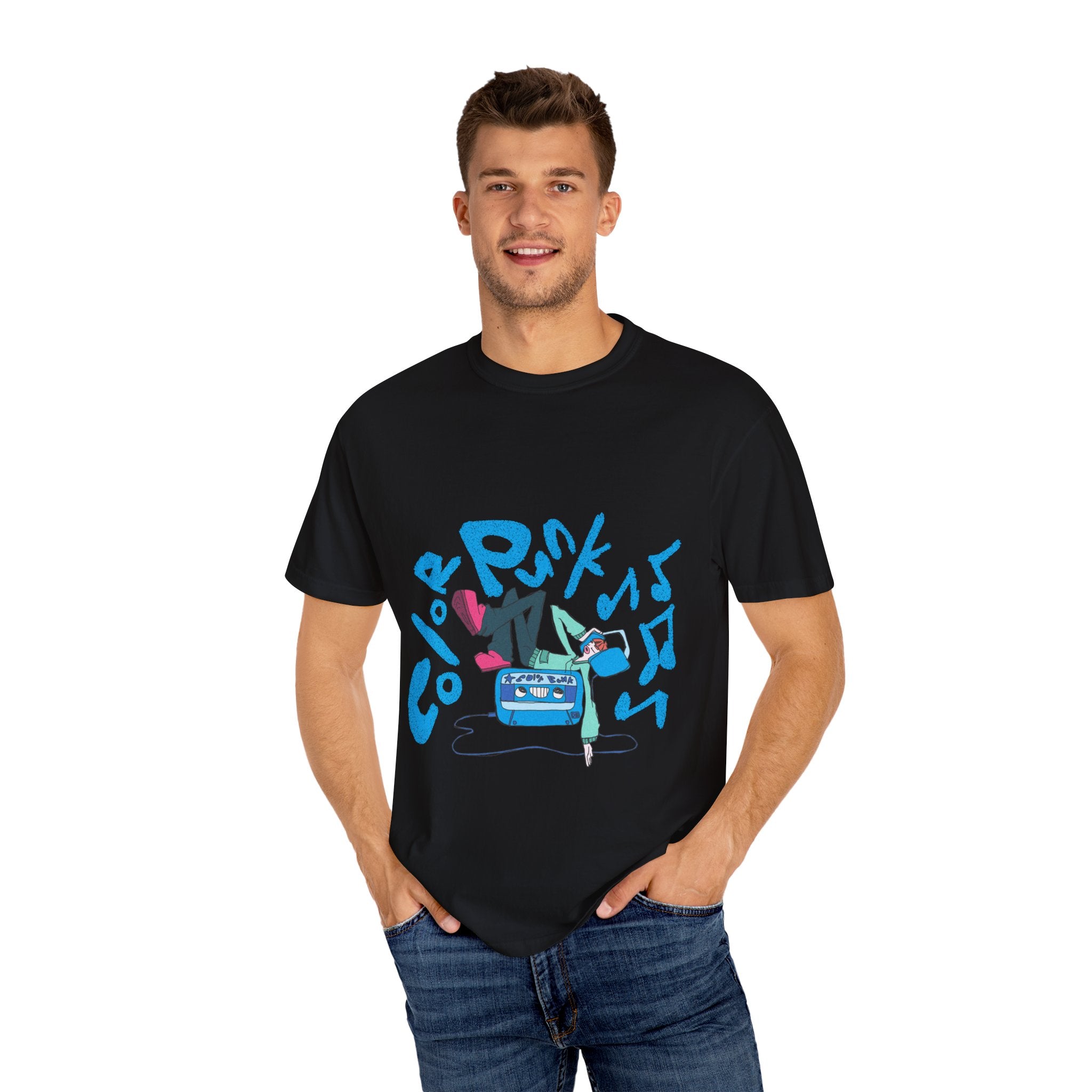 Vibrant Tee - Y2K Hip-Hop Style