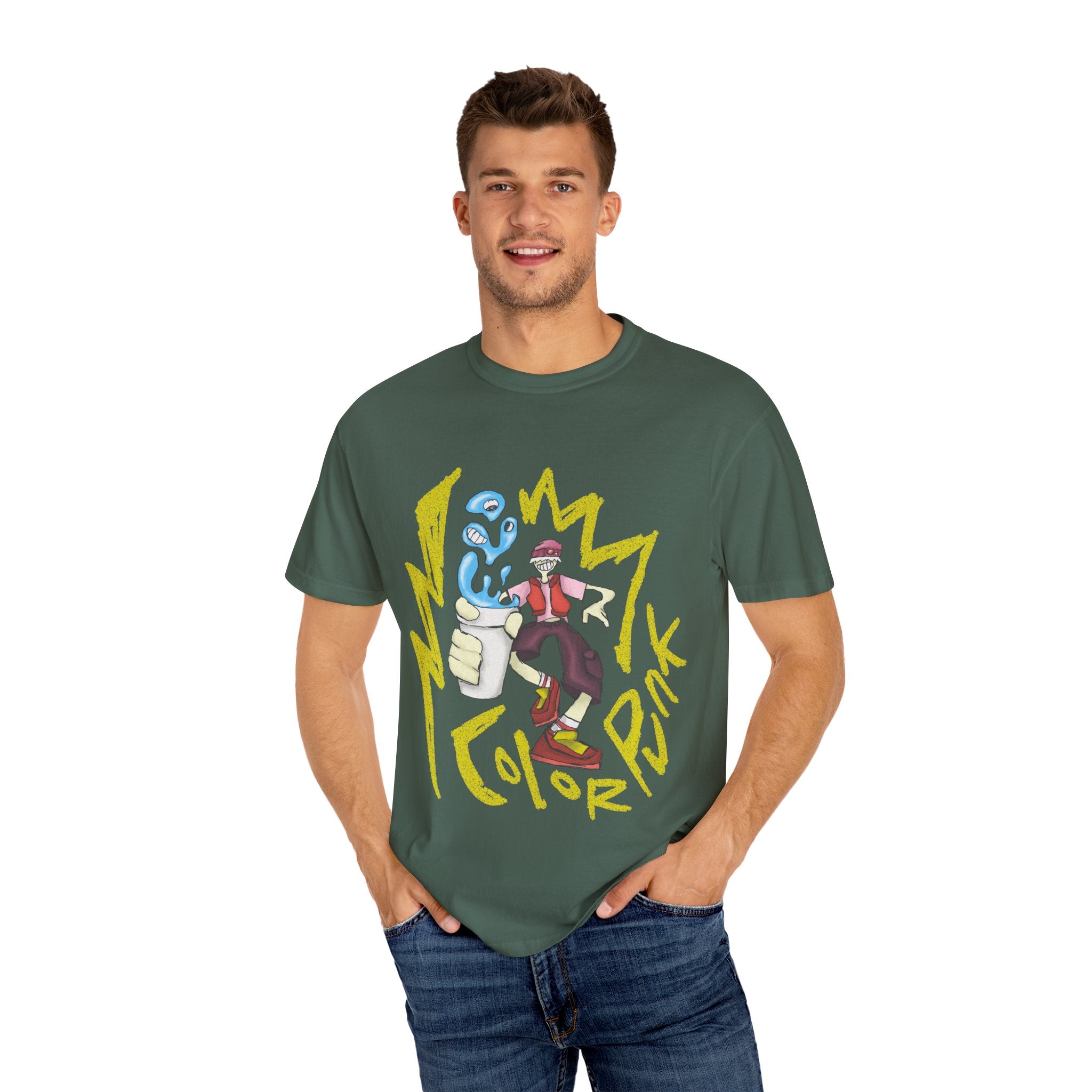 Vibrant Tee - Y2K Hip-Hop Style
