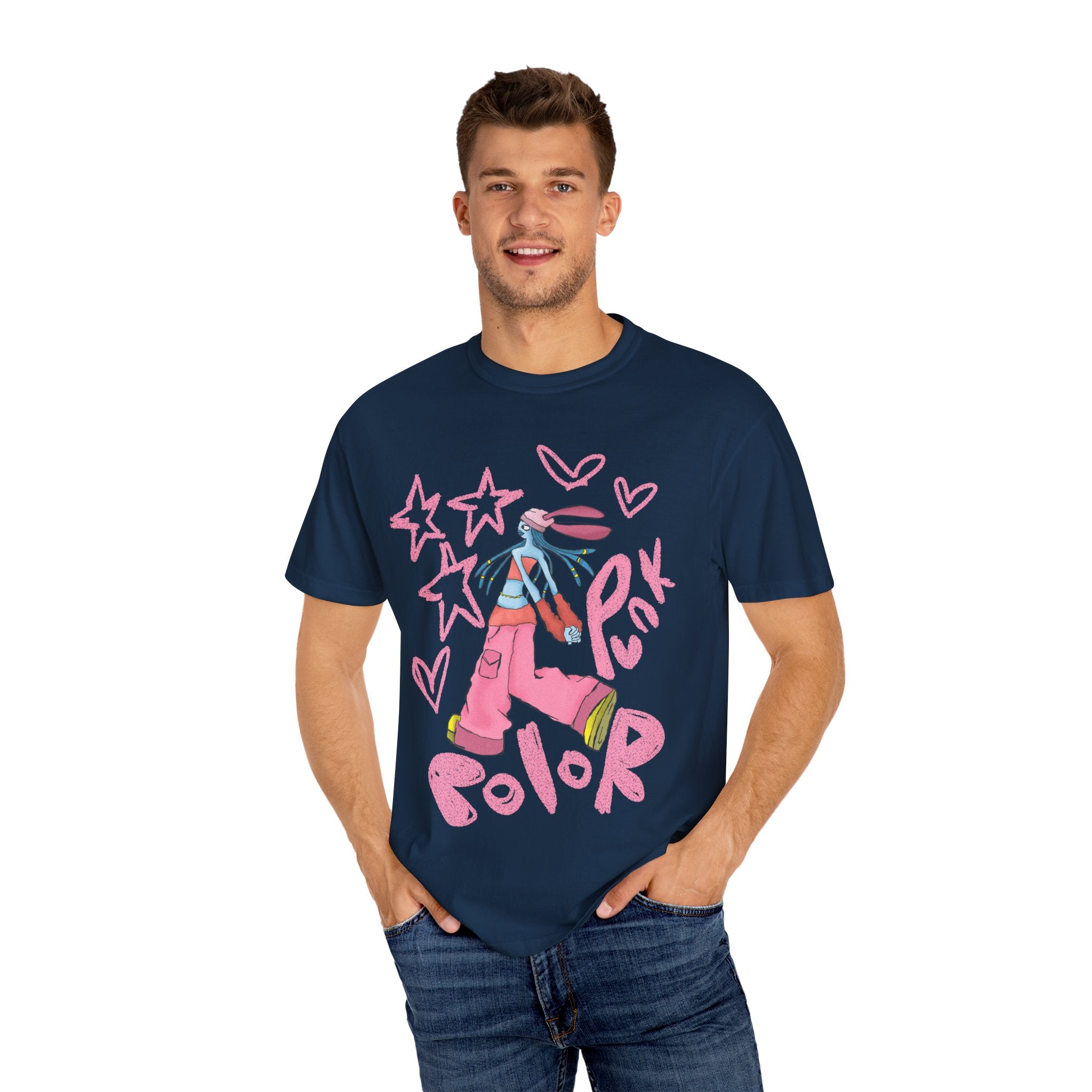 Vibrant Tee - Y2K Hip-Hop Style