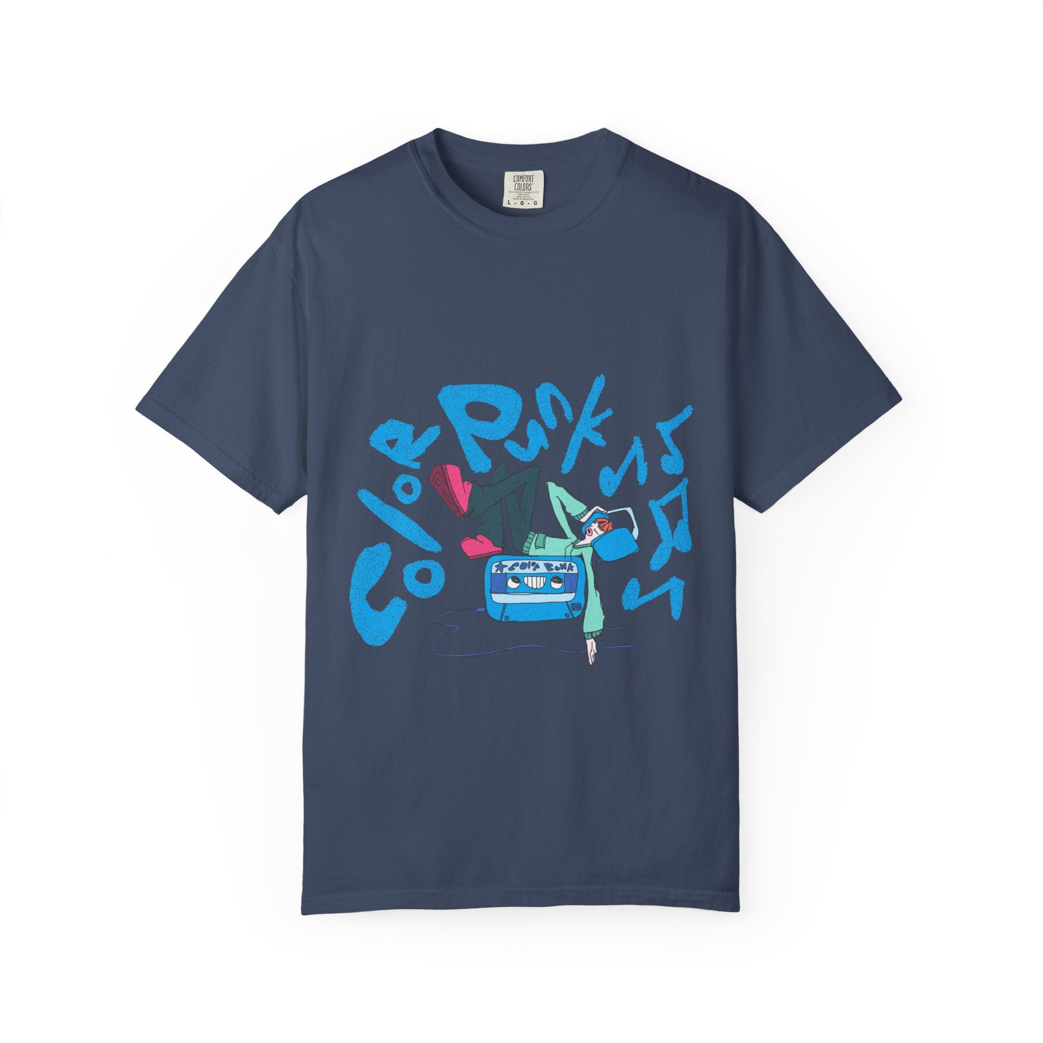 Vibrant Tee - Y2K Hip-Hop Style