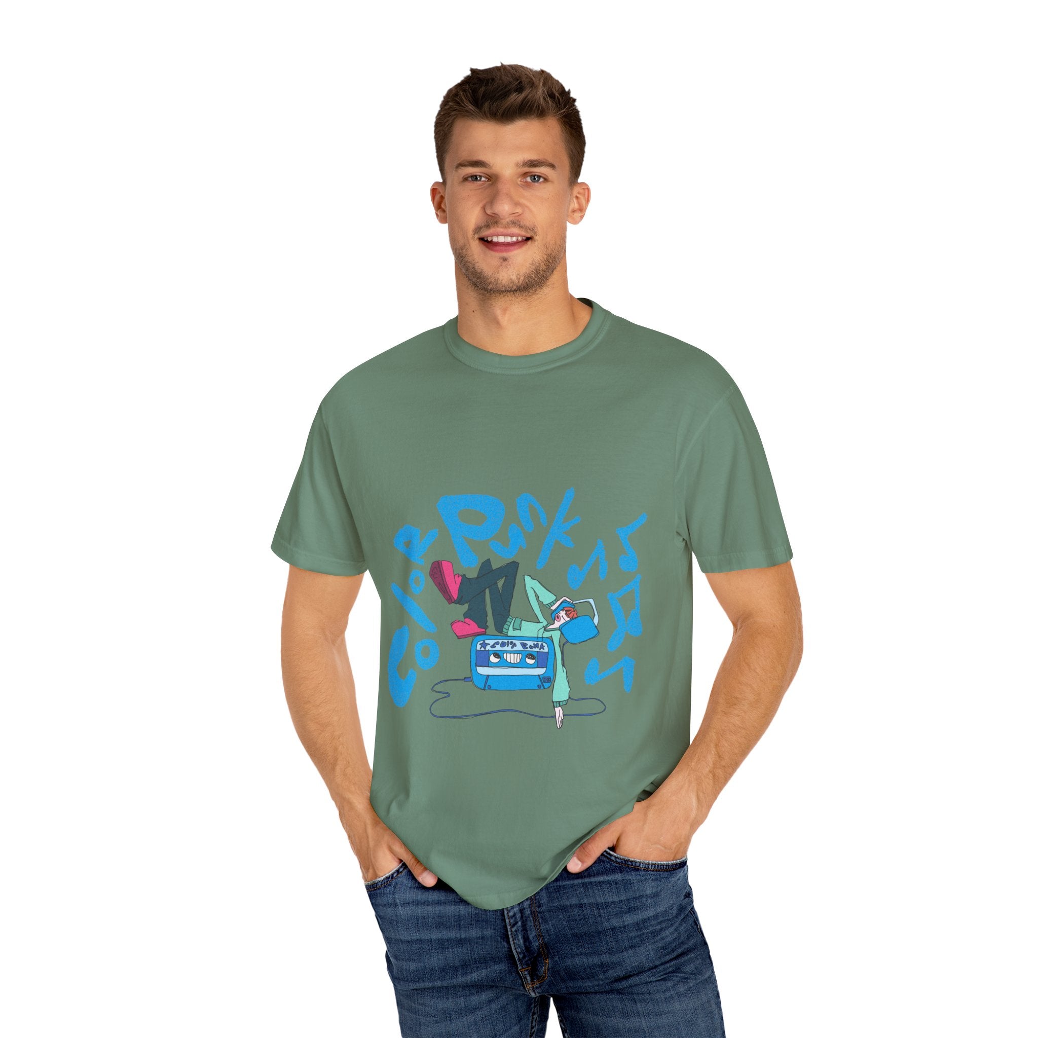 Vibrant Tee - Y2K Hip-Hop Style