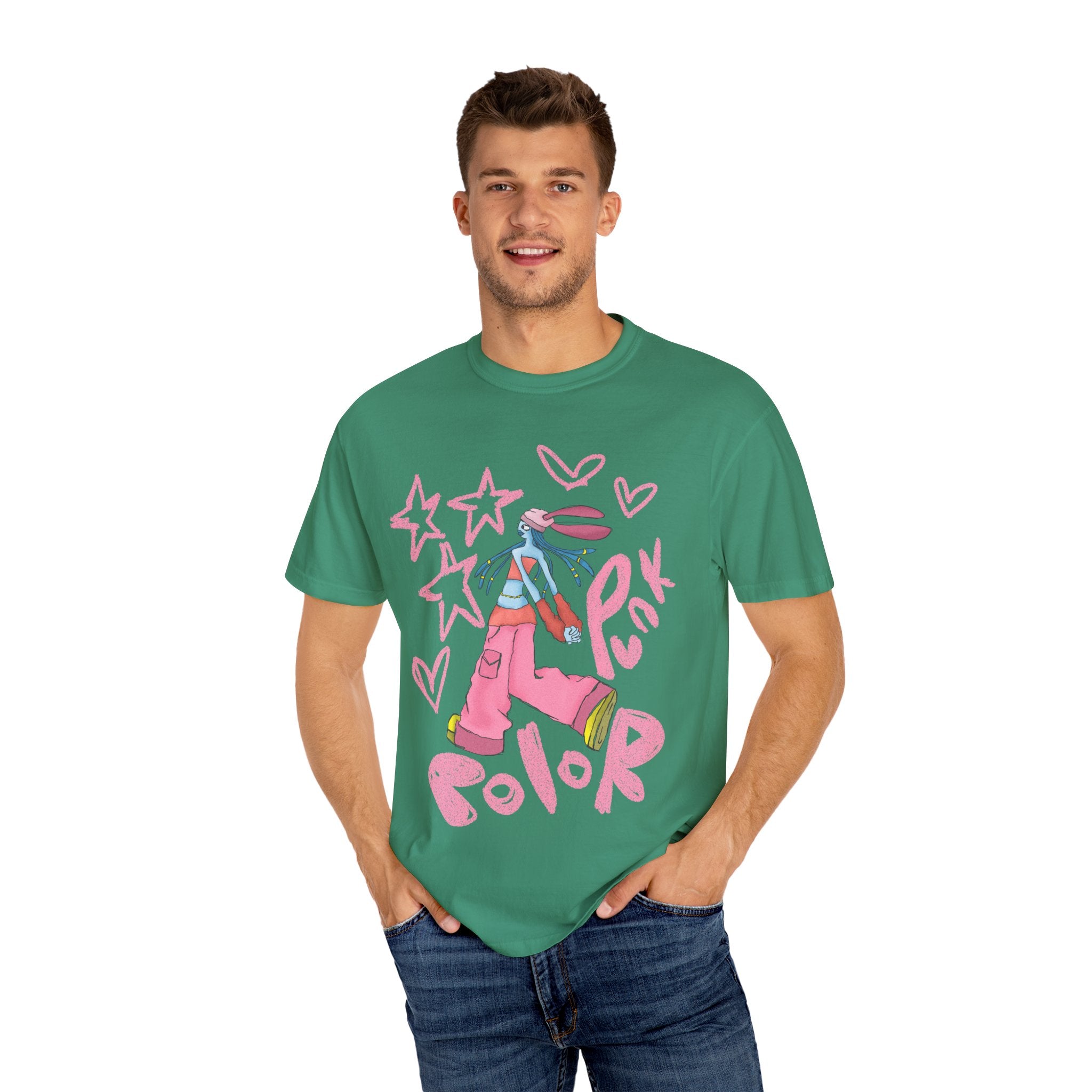 Vibrant Tee - Y2K Hip-Hop Style