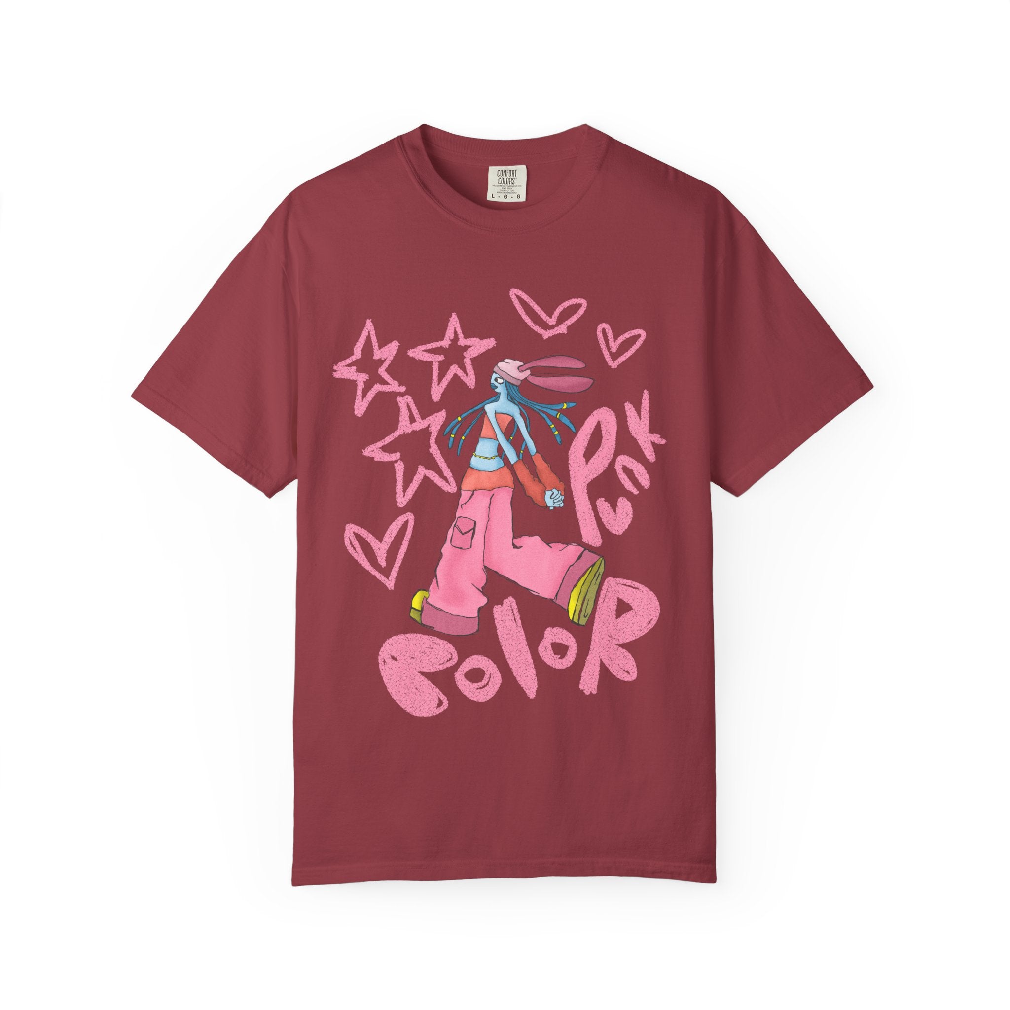 Vibrant Tee - Y2K Hip-Hop Style