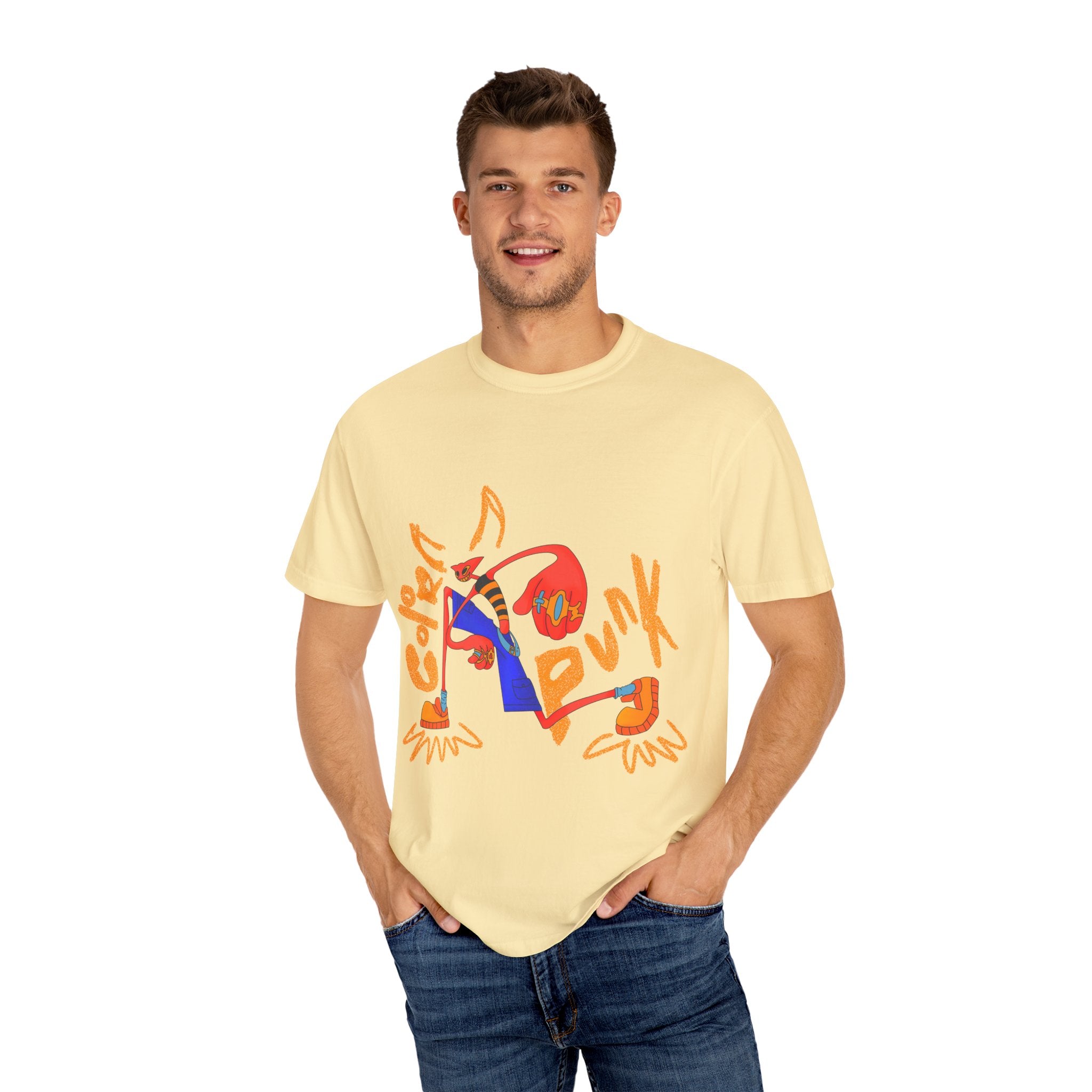 Vibrant Tee - Y2K Hip-Hop Style