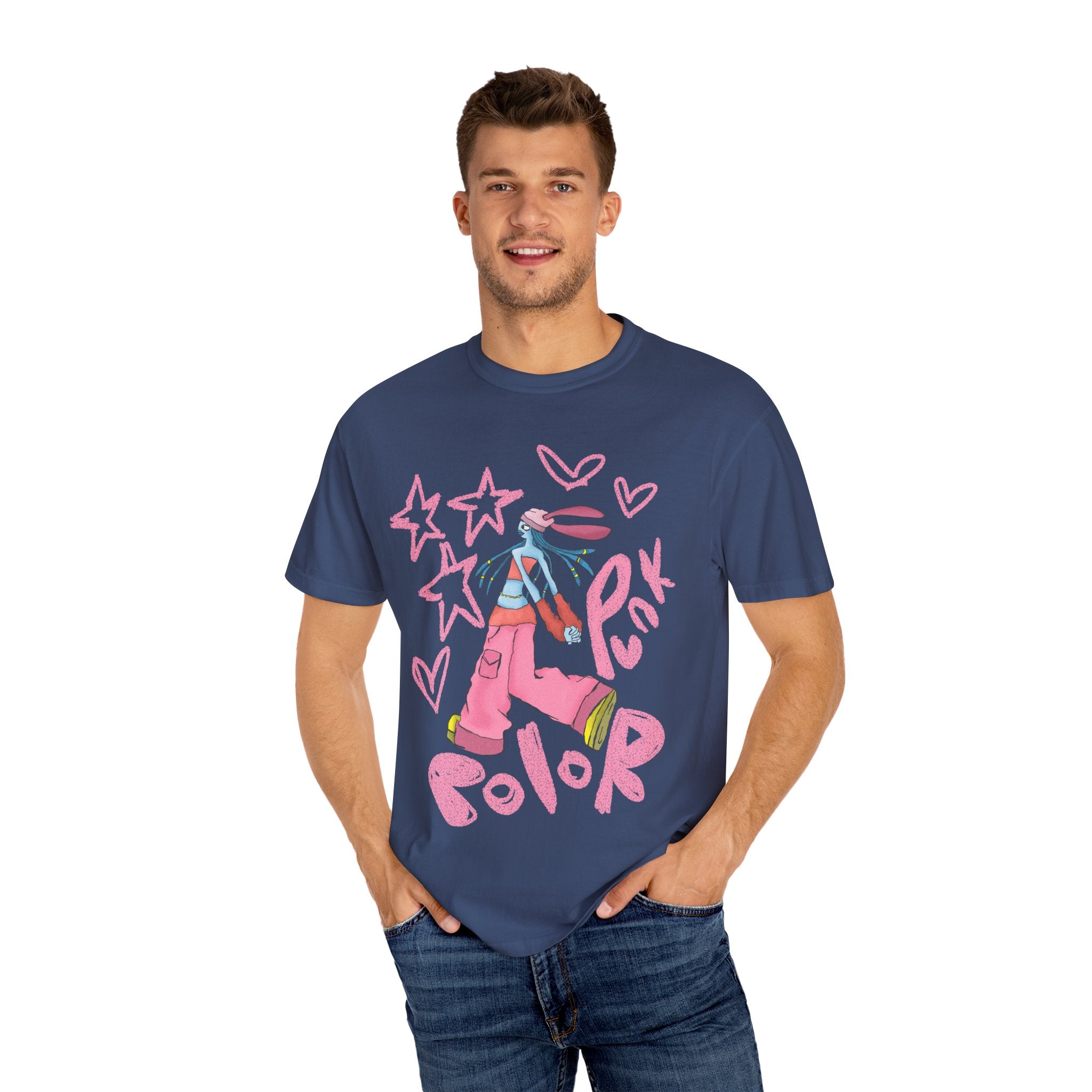 Vibrant Tee - Y2K Hip-Hop Style