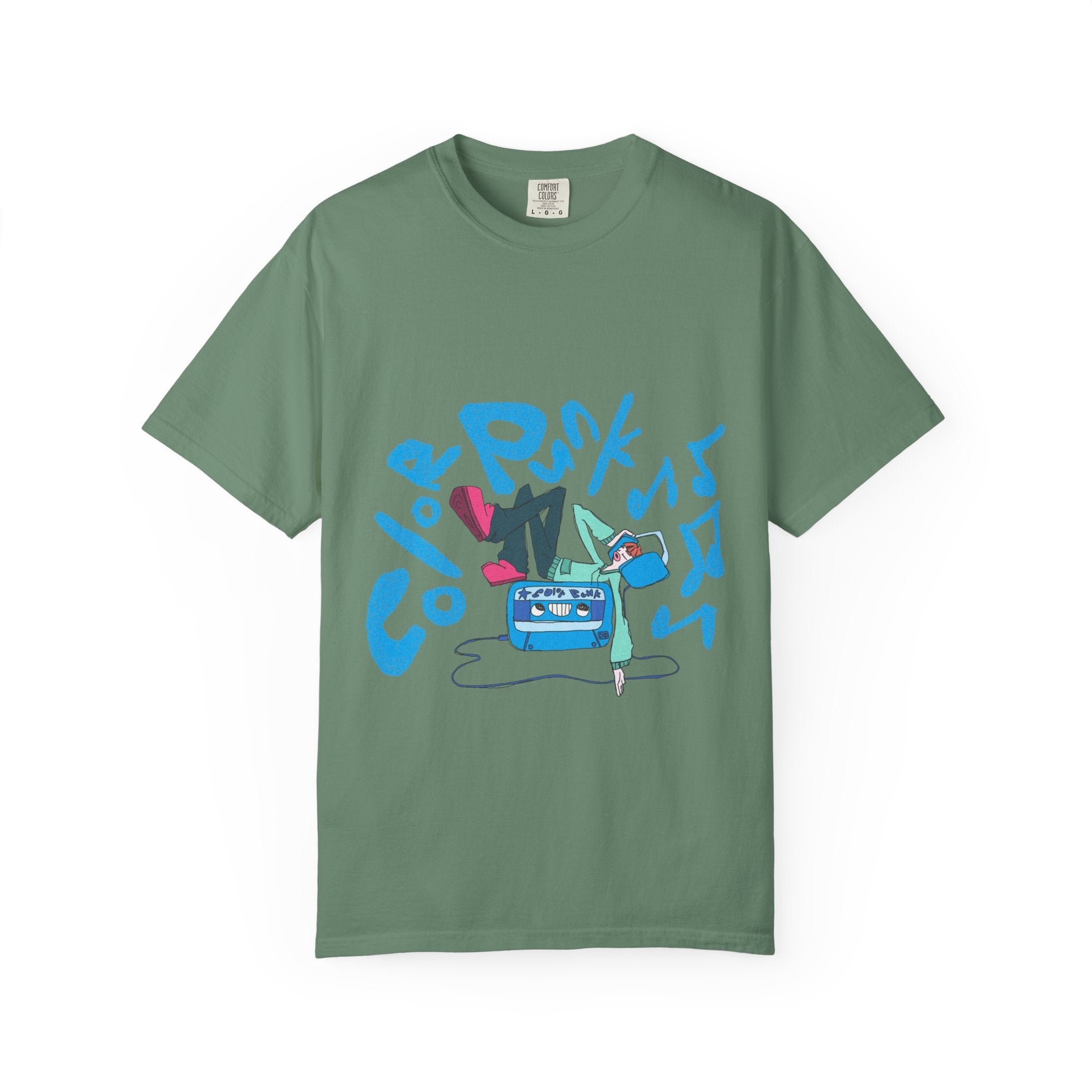 Vibrant Tee - Y2K Hip-Hop Style