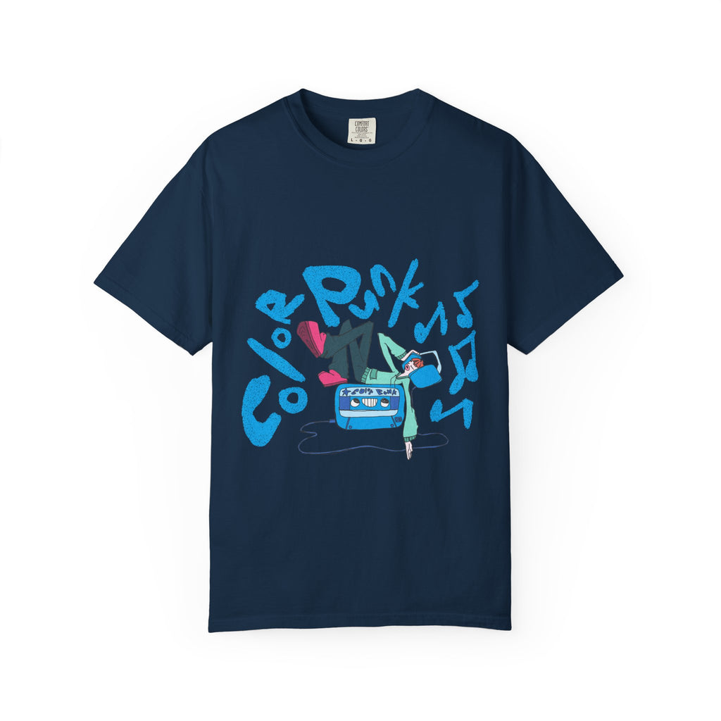 Vibrant Tee - Y2K Hip-Hop Style
