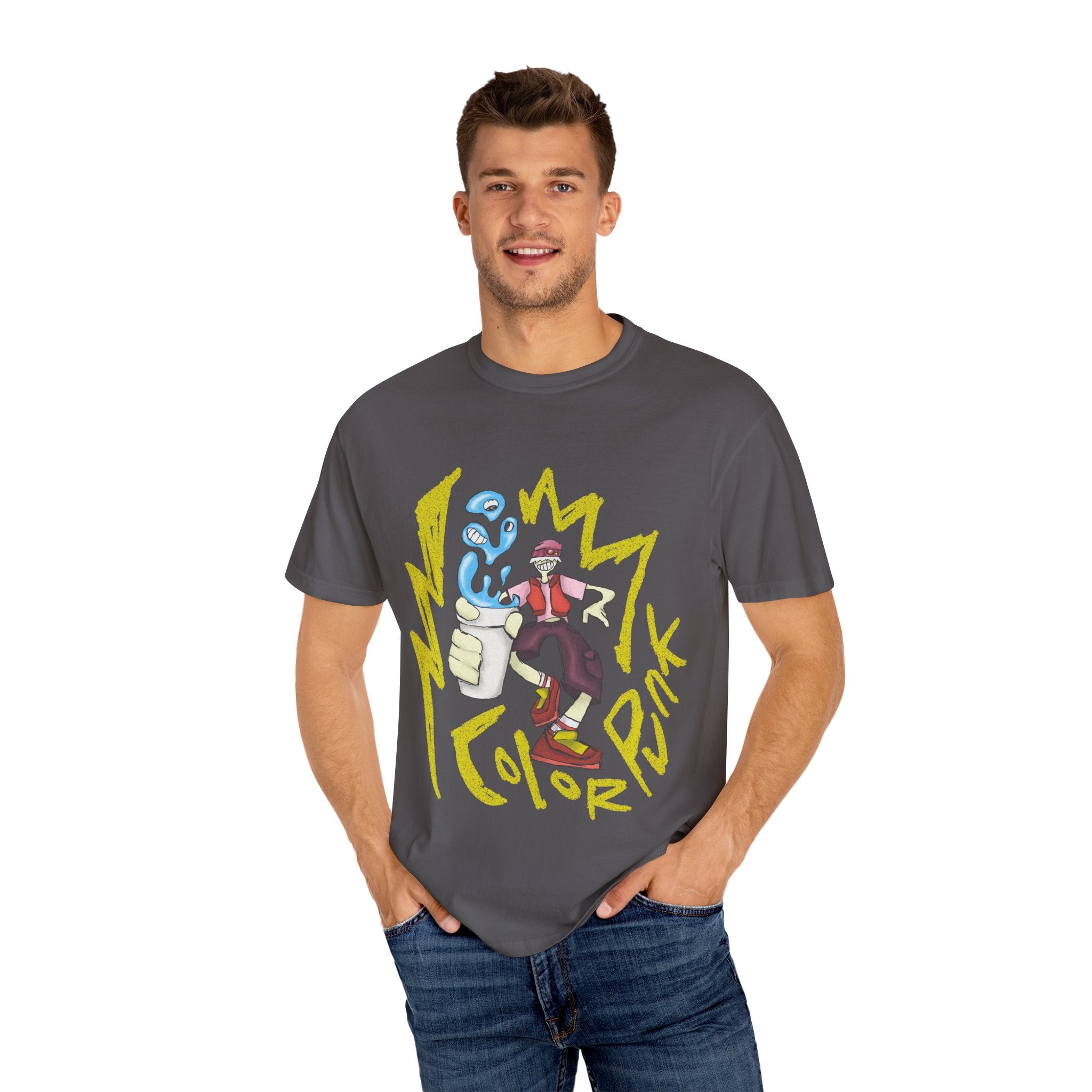 Vibrant Tee - Y2K Hip-Hop Style