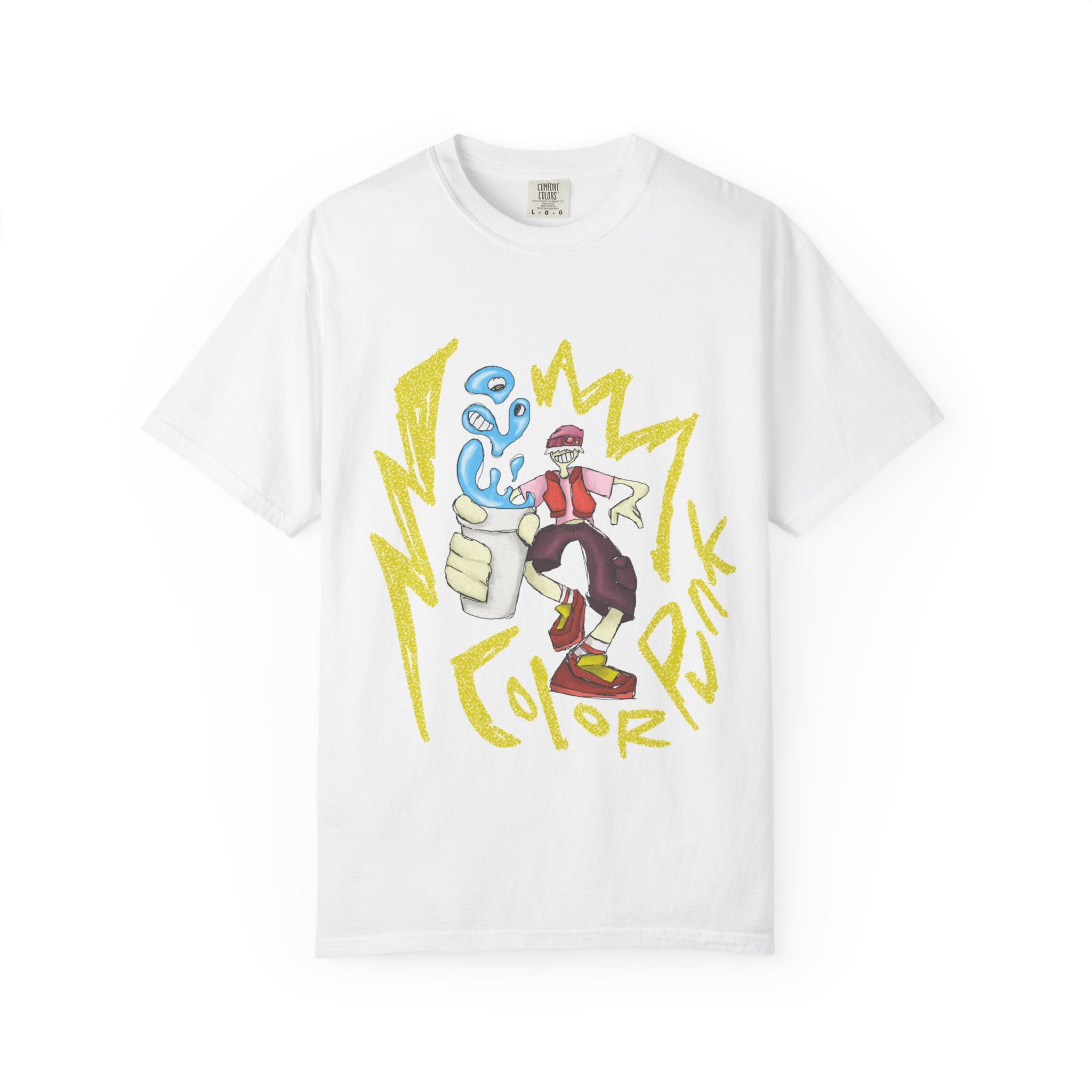 Vibrant Tee - Y2K Hip-Hop Style