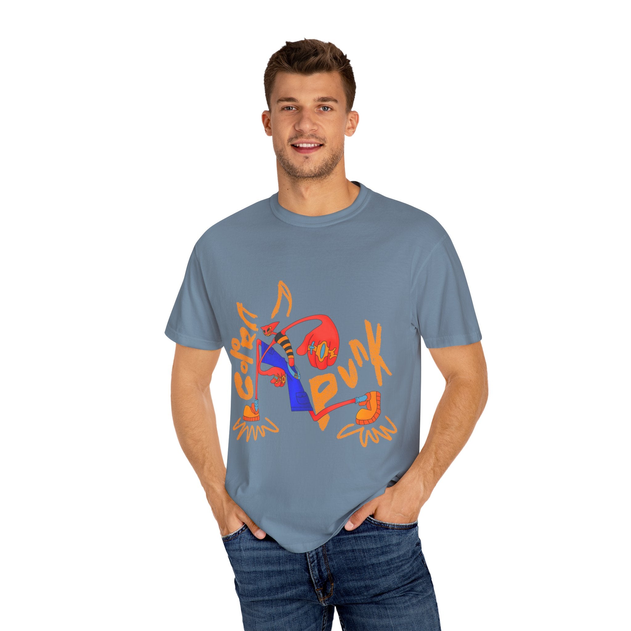 Vibrant Tee - Y2K Hip-Hop Style