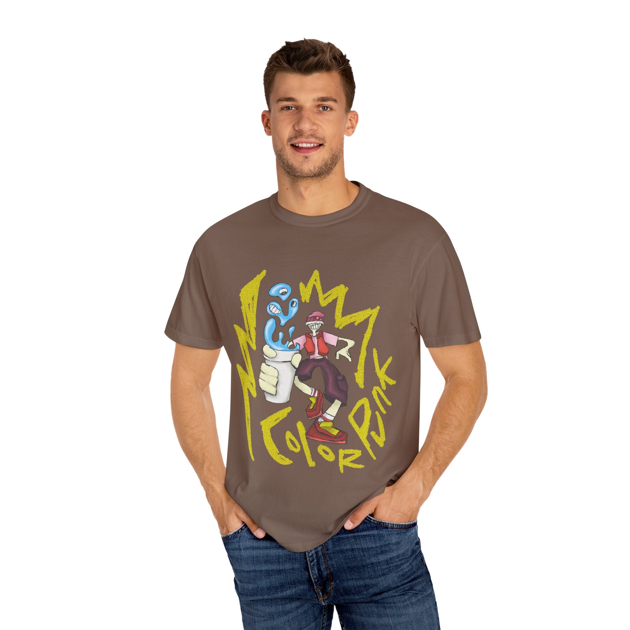 Vibrant Tee - Y2K Hip-Hop Style