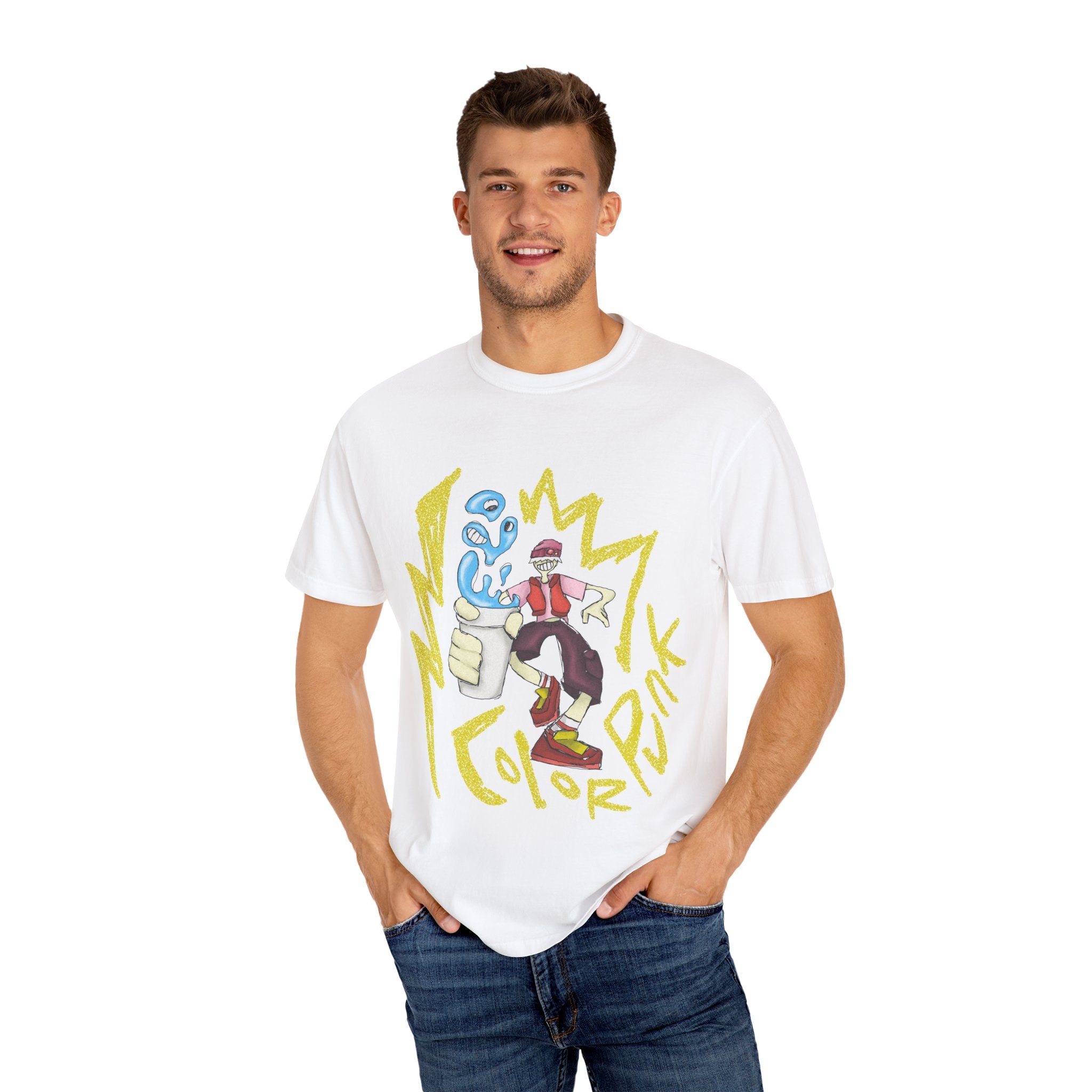Vibrant Tee - Y2K Hip-Hop Style