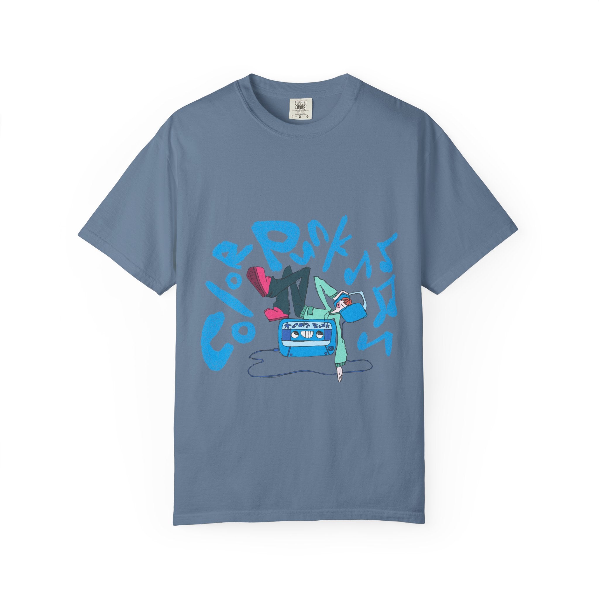 Vibrant Tee - Y2K Hip-Hop Style