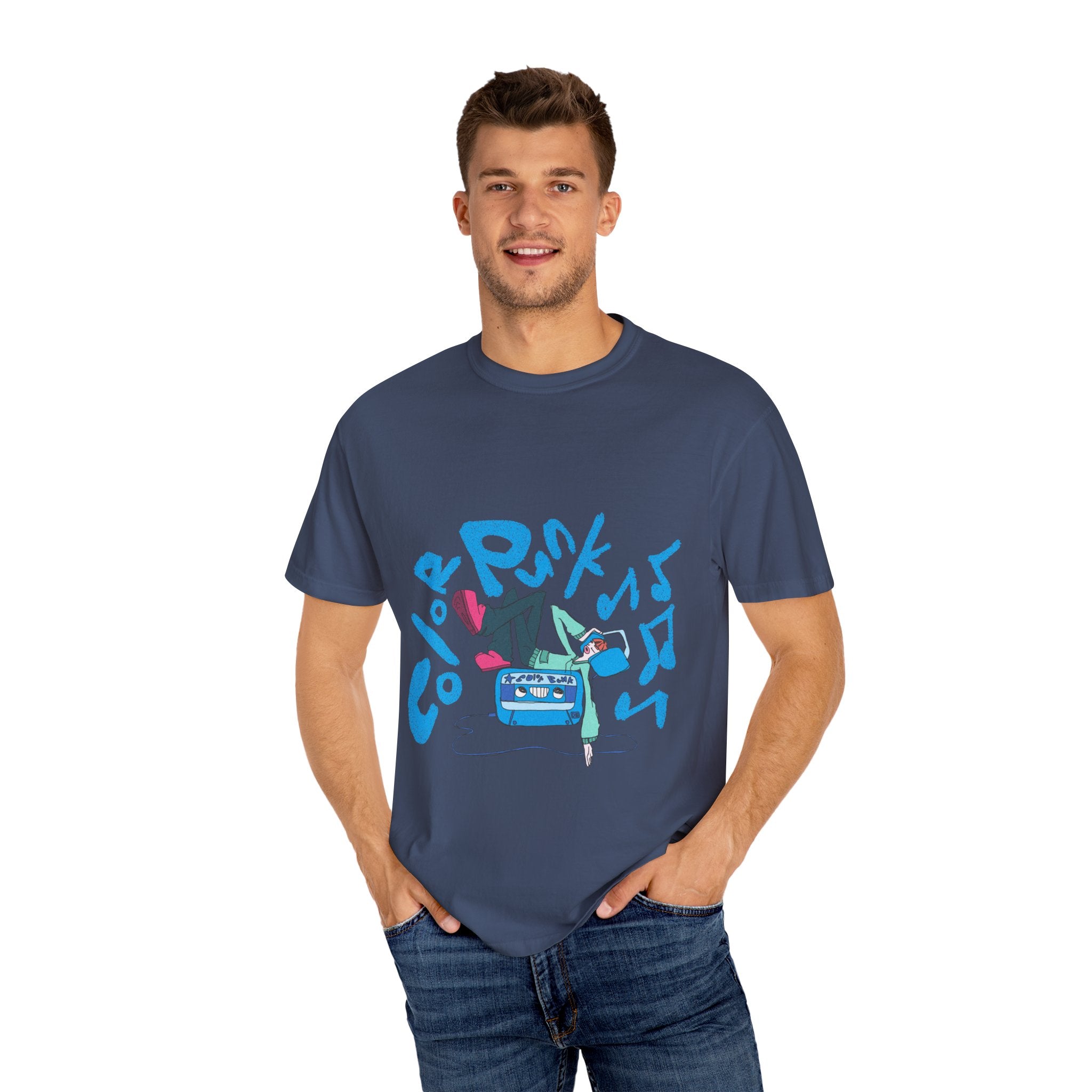 Vibrant Tee - Y2K Hip-Hop Style