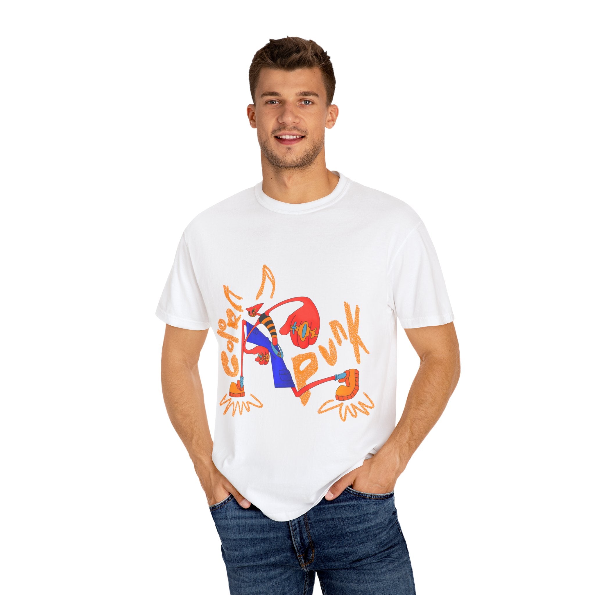 Vibrant Tee - Y2K Hip-Hop Style