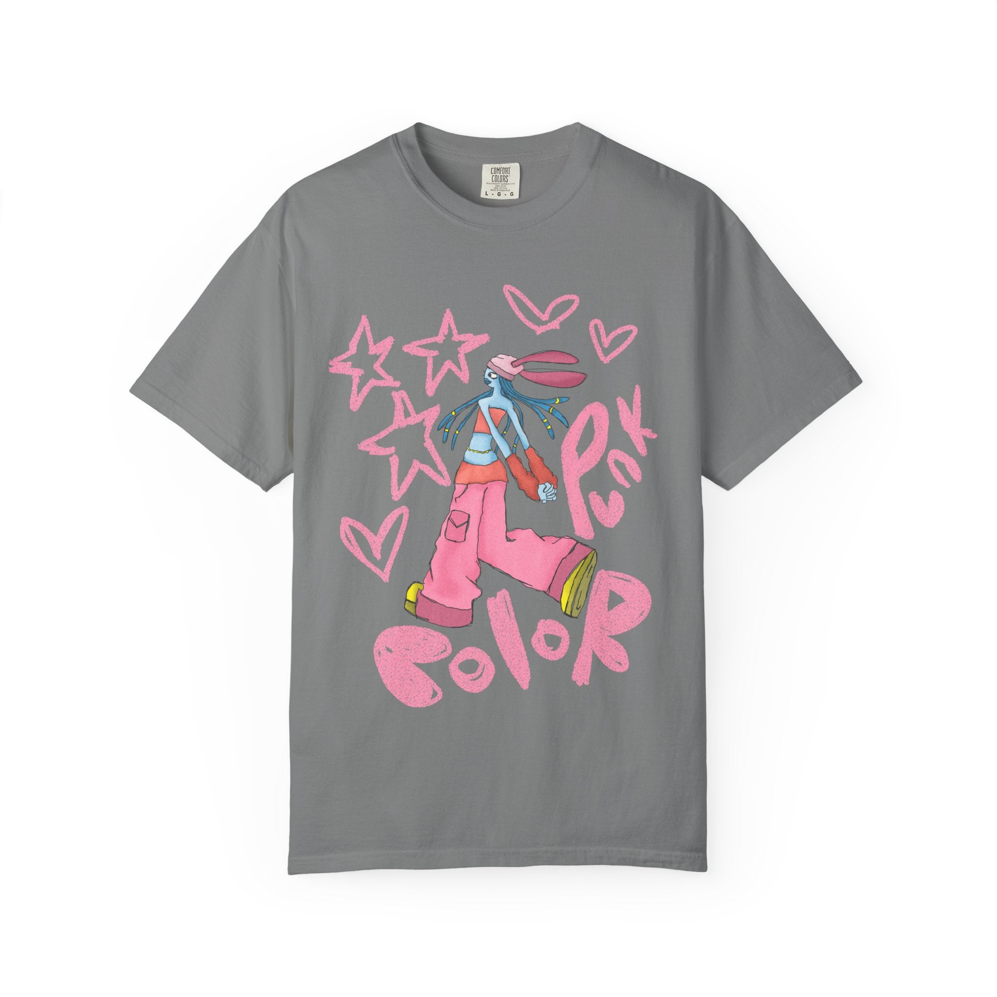 Vibrant Tee - Y2K Hip-Hop Style