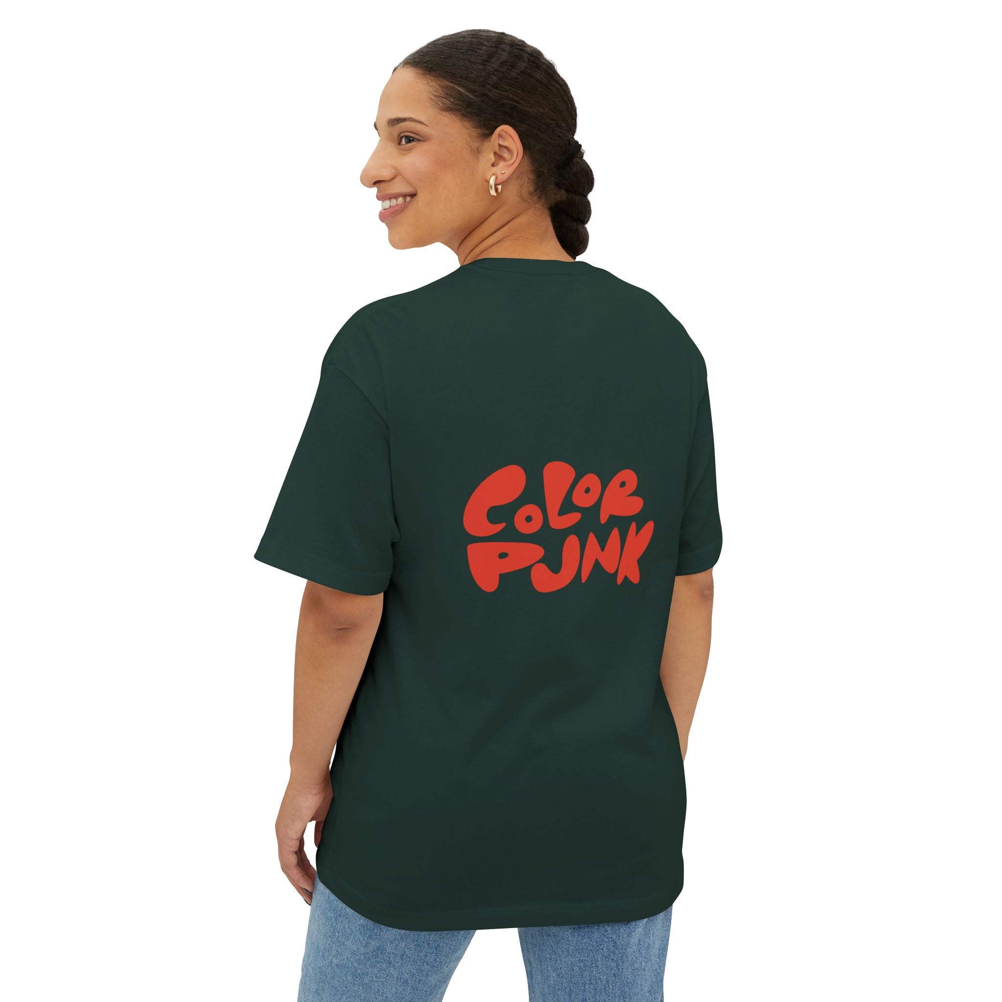 Vibrant Baggy Boxy Tee - Y2K Hip-Hop Style