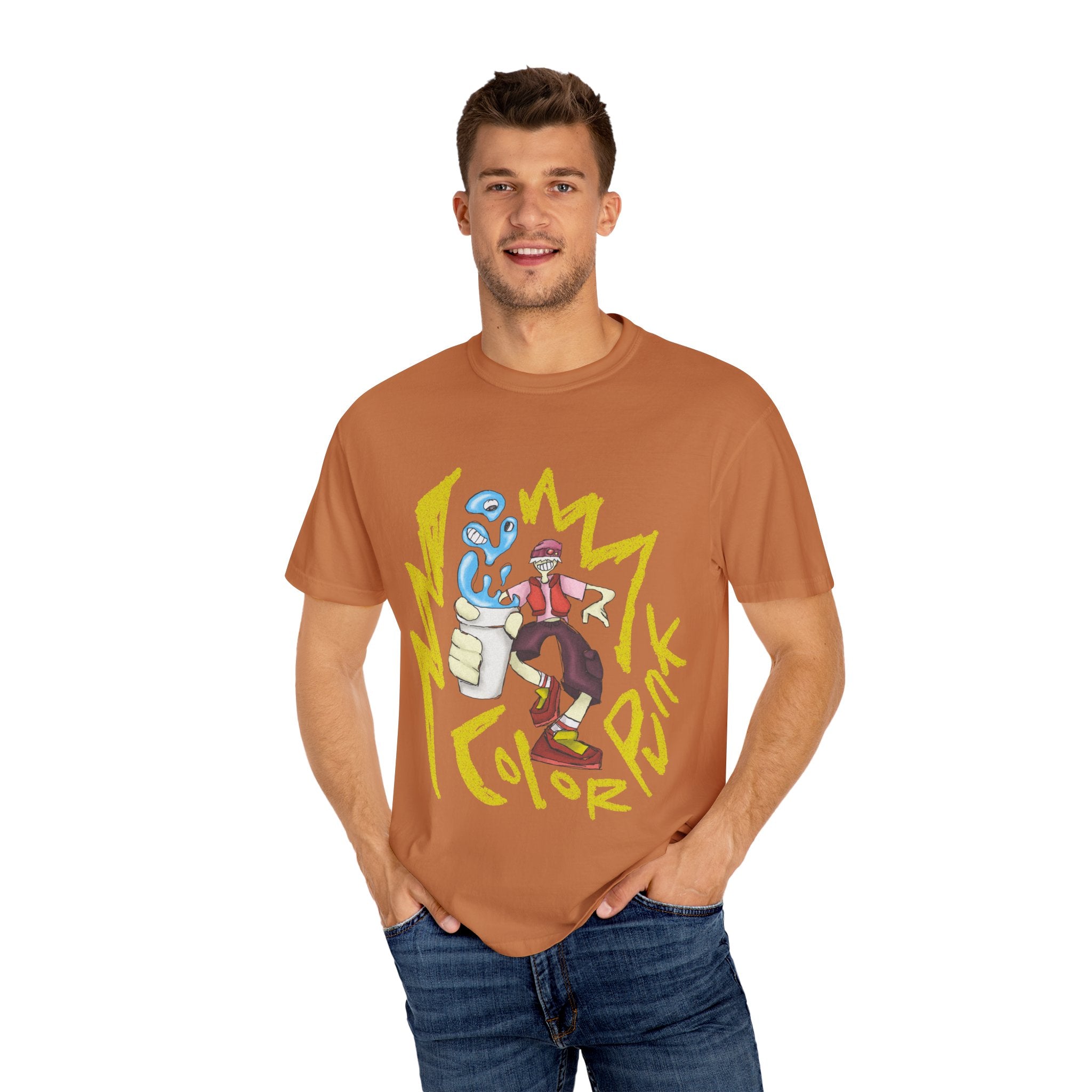 Vibrant Tee - Y2K Hip-Hop Style