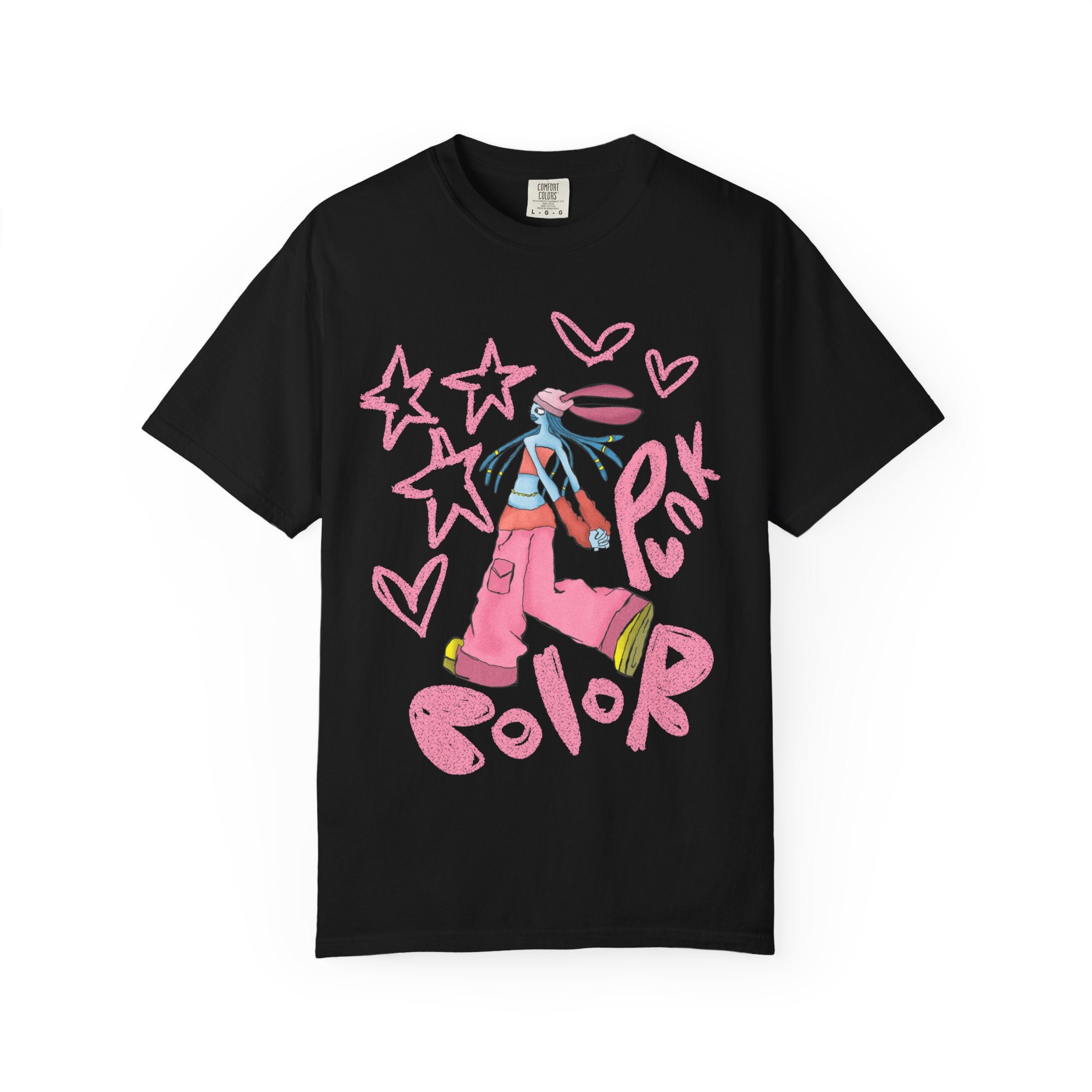 Vibrant Tee - Y2K Hip-Hop Style