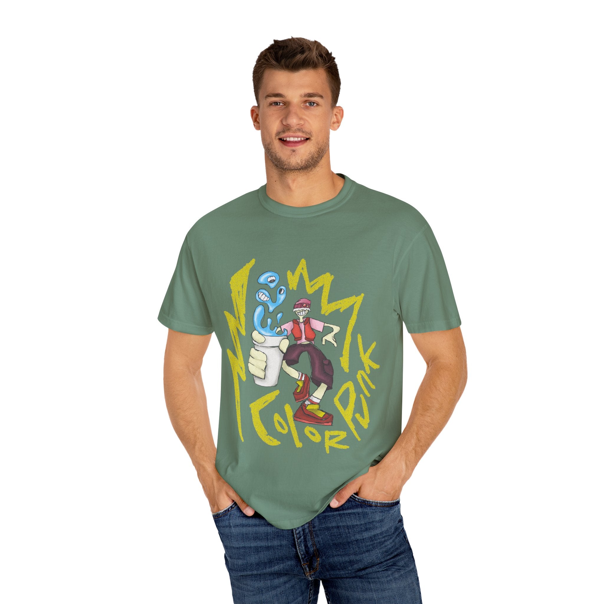 Vibrant Tee - Y2K Hip-Hop Style