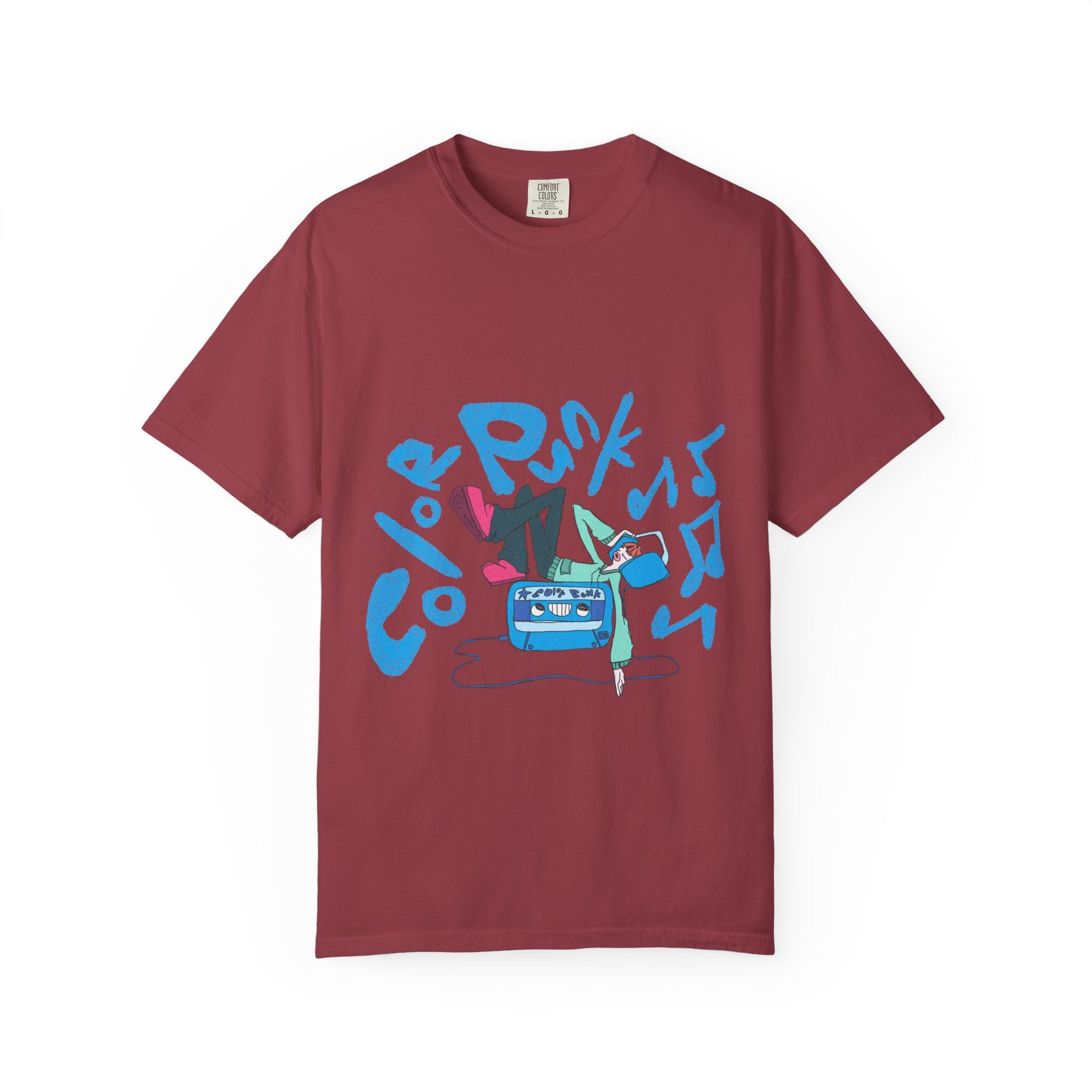 Vibrant Tee - Y2K Hip-Hop Style