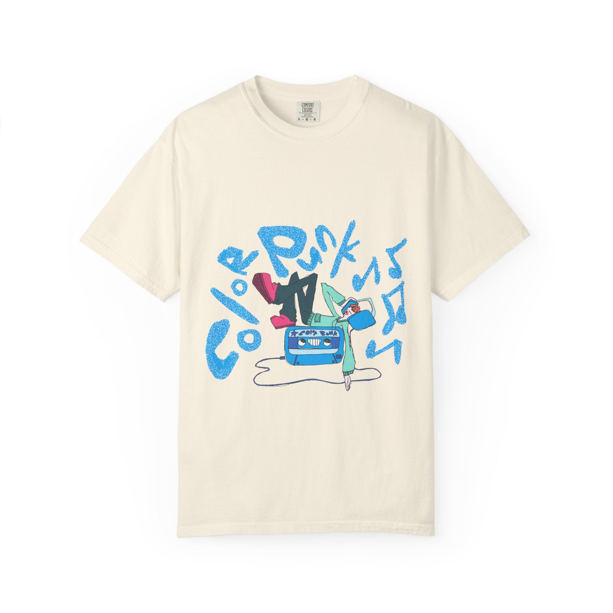 Vibrant Tee - Y2K Hip-Hop Style