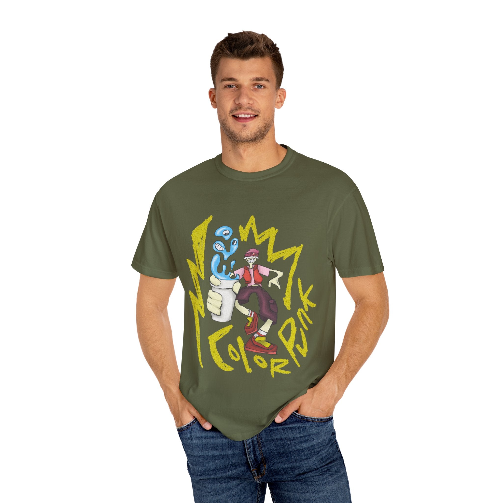 Vibrant Tee - Y2K Hip-Hop Style