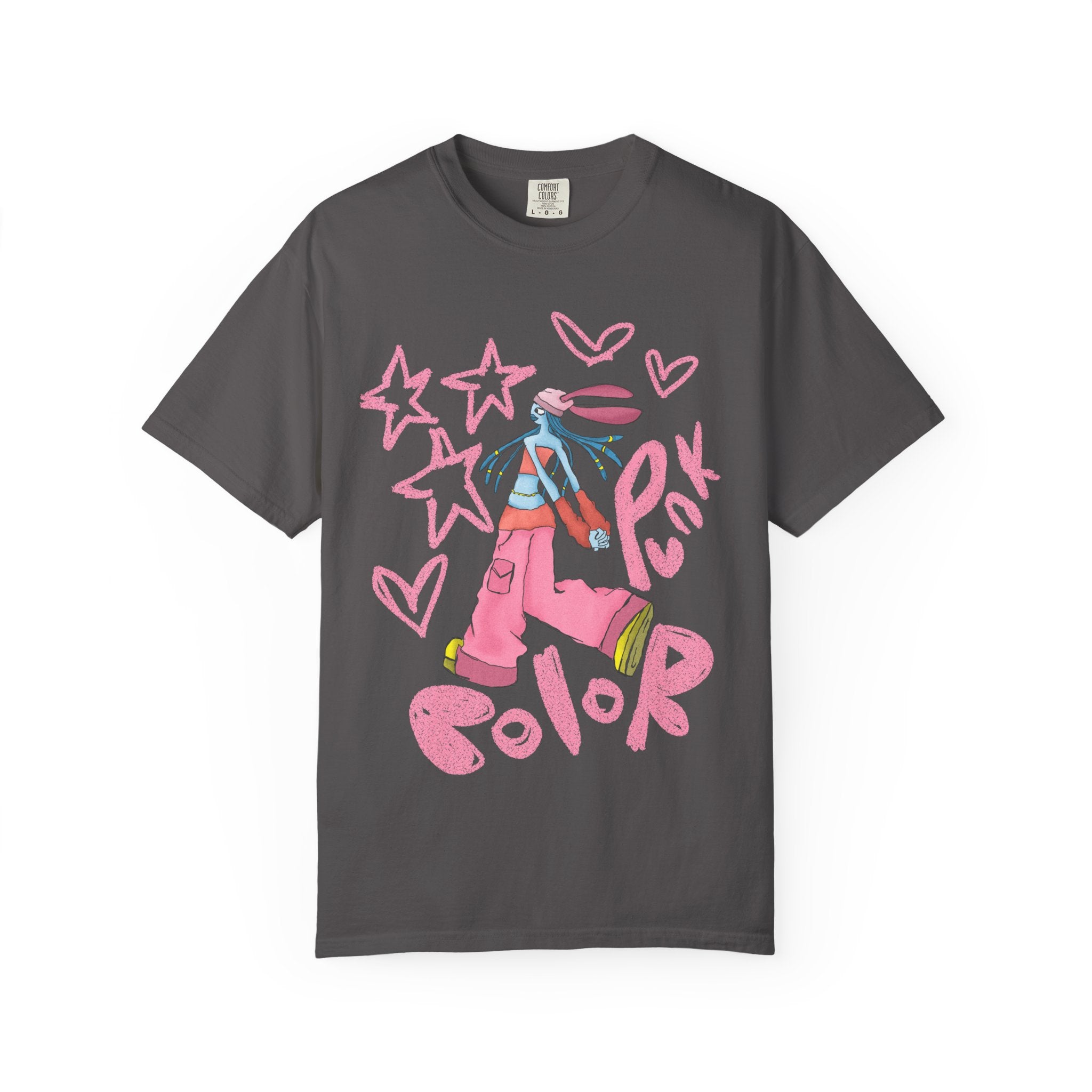 Vibrant Tee - Y2K Hip-Hop Style