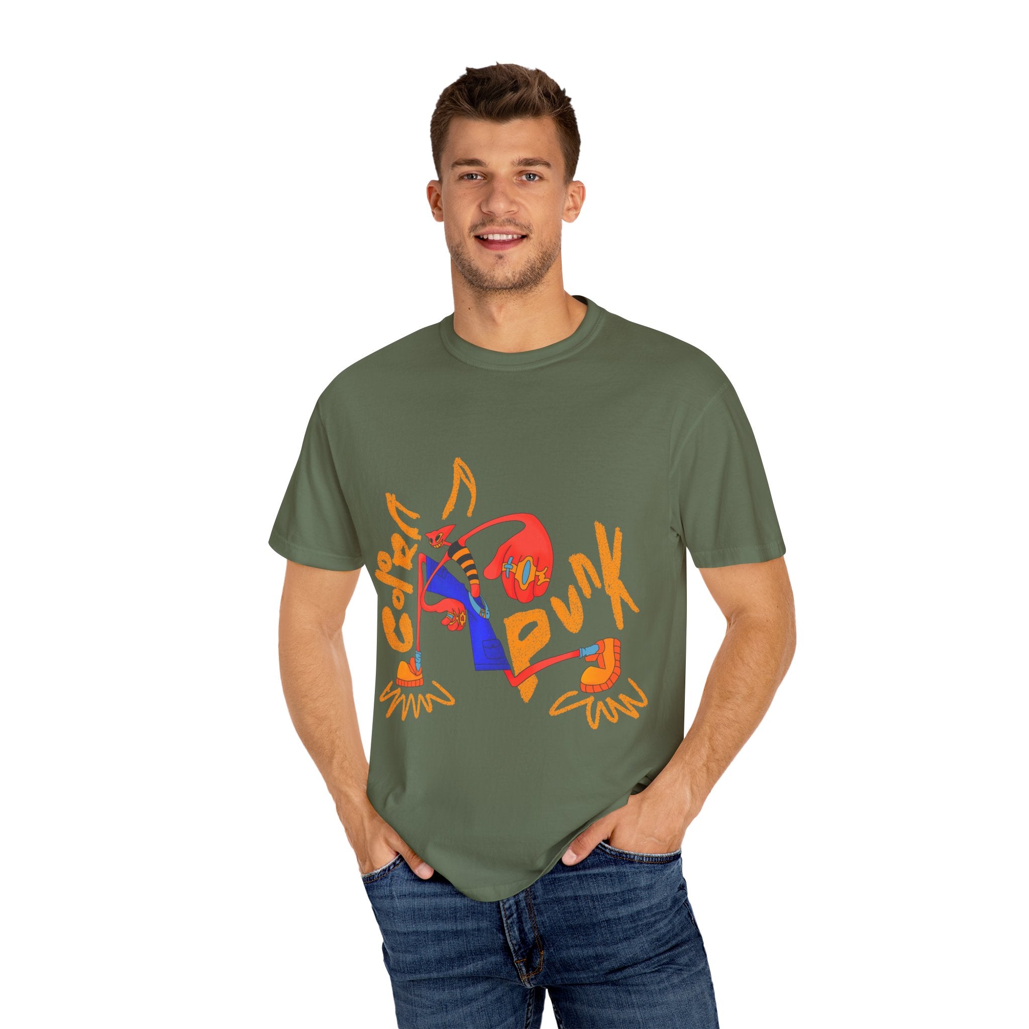 Vibrant Tee - Y2K Hip-Hop Style