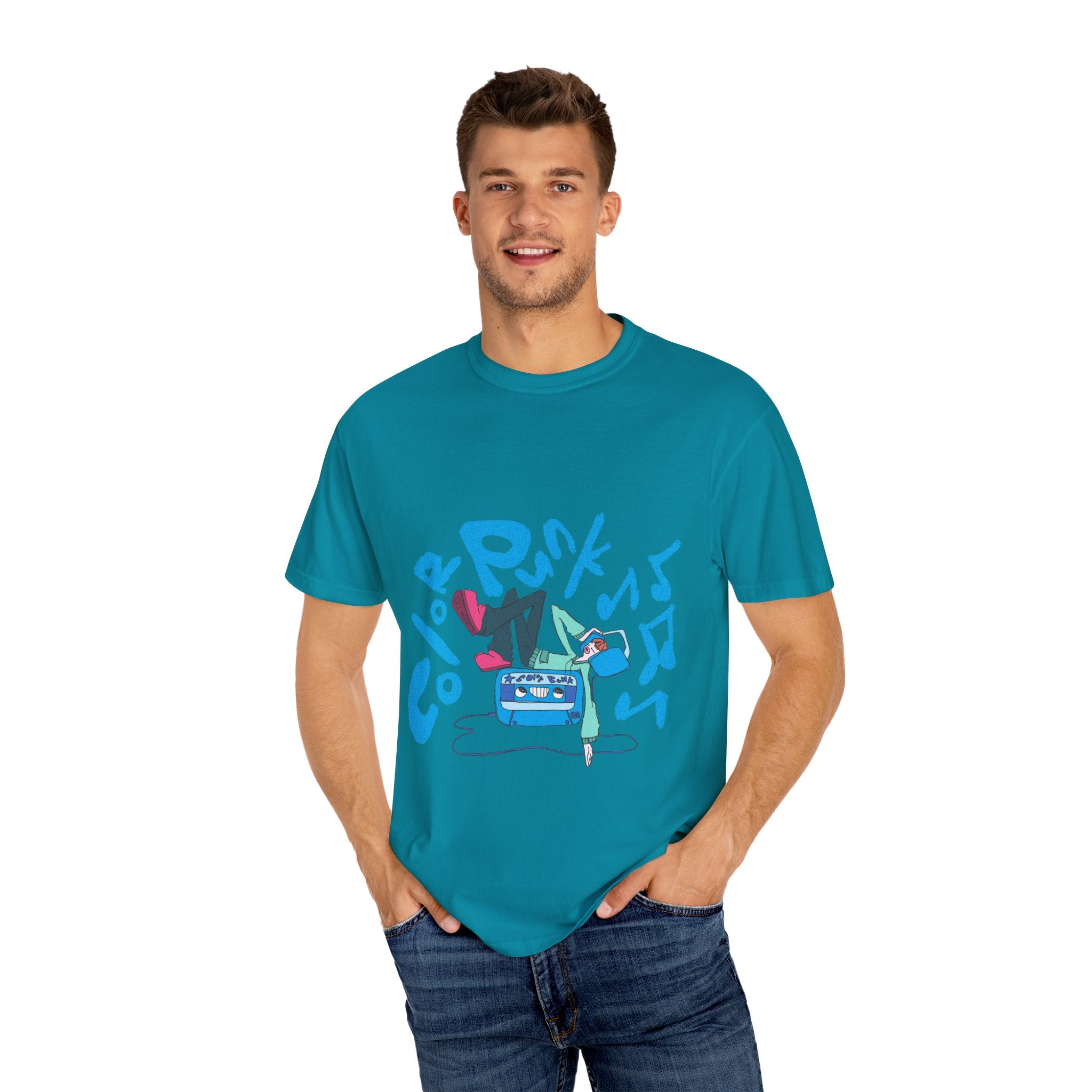 Vibrant Tee - Y2K Hip-Hop Style