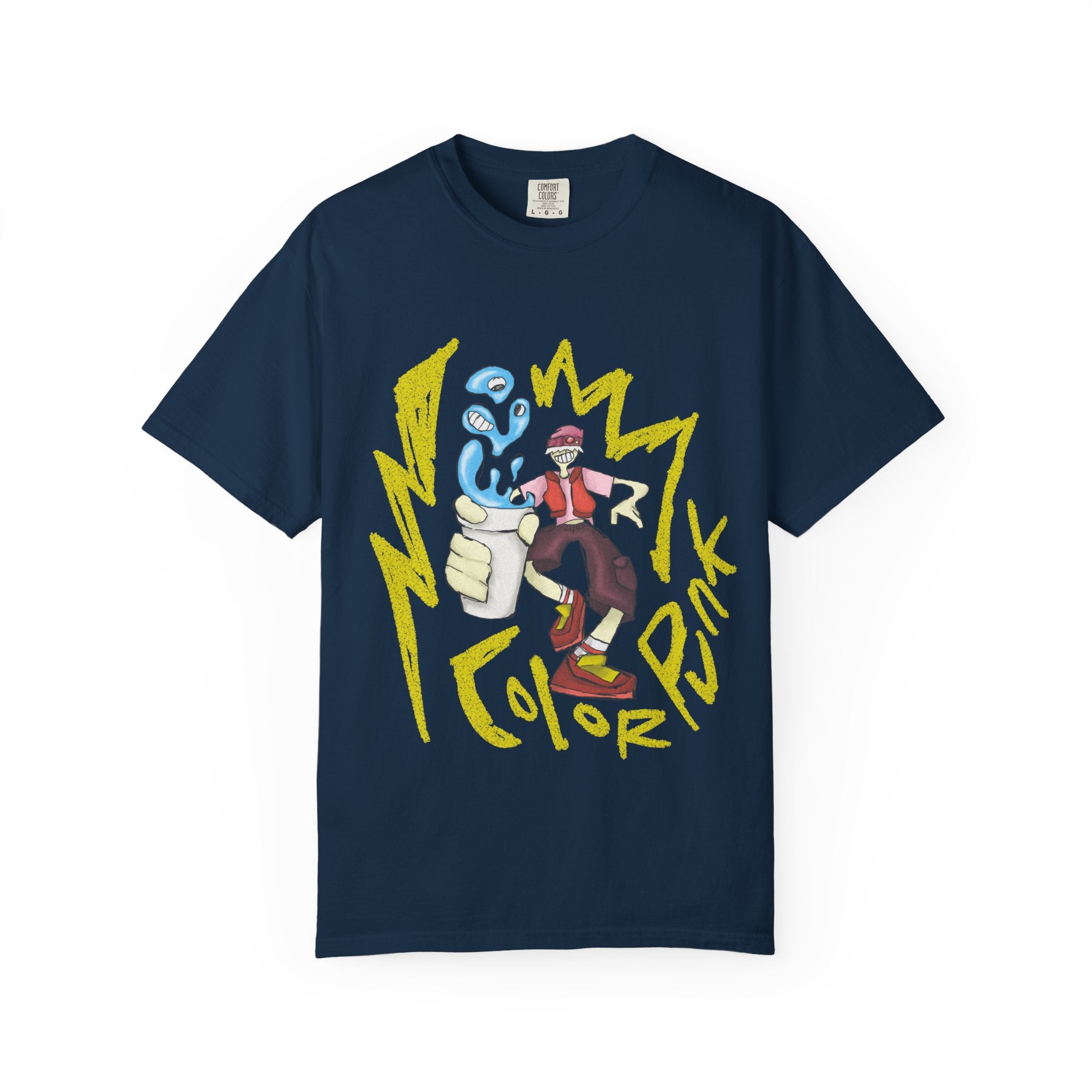 Vibrant Tee - Y2K Hip-Hop Style