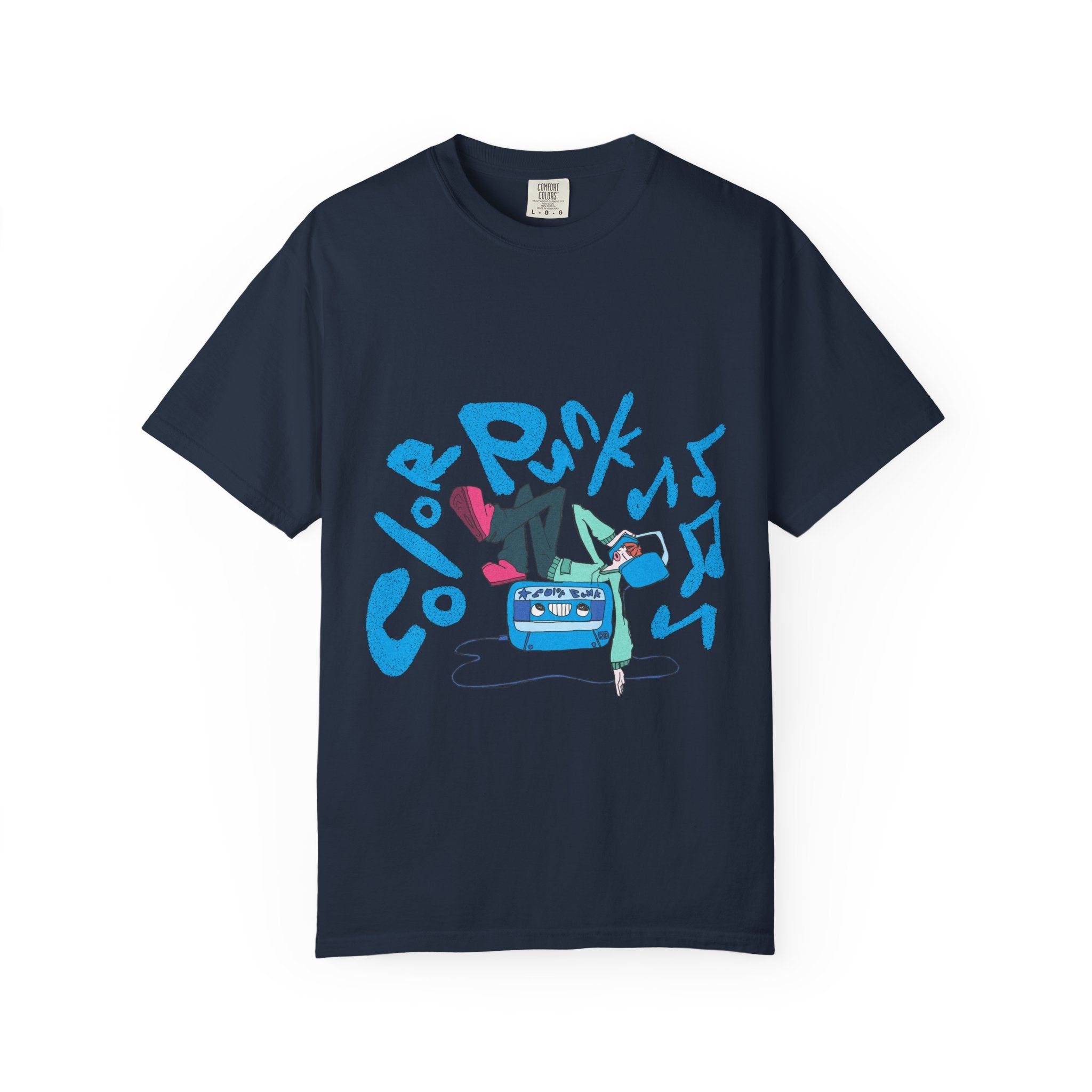 Vibrant Tee - Y2K Hip-Hop Style