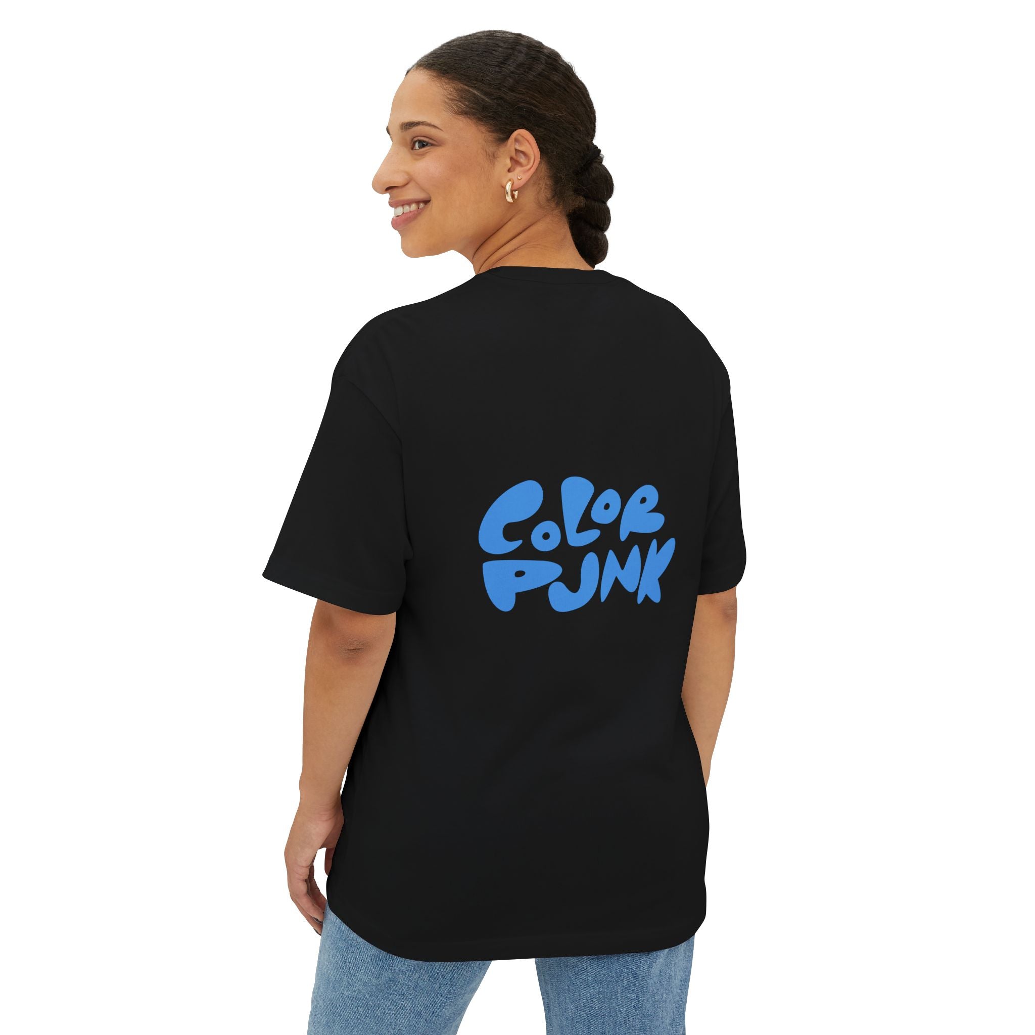 Vibrant Baggy Boxy Tee - Y2K Hip-Hop Style