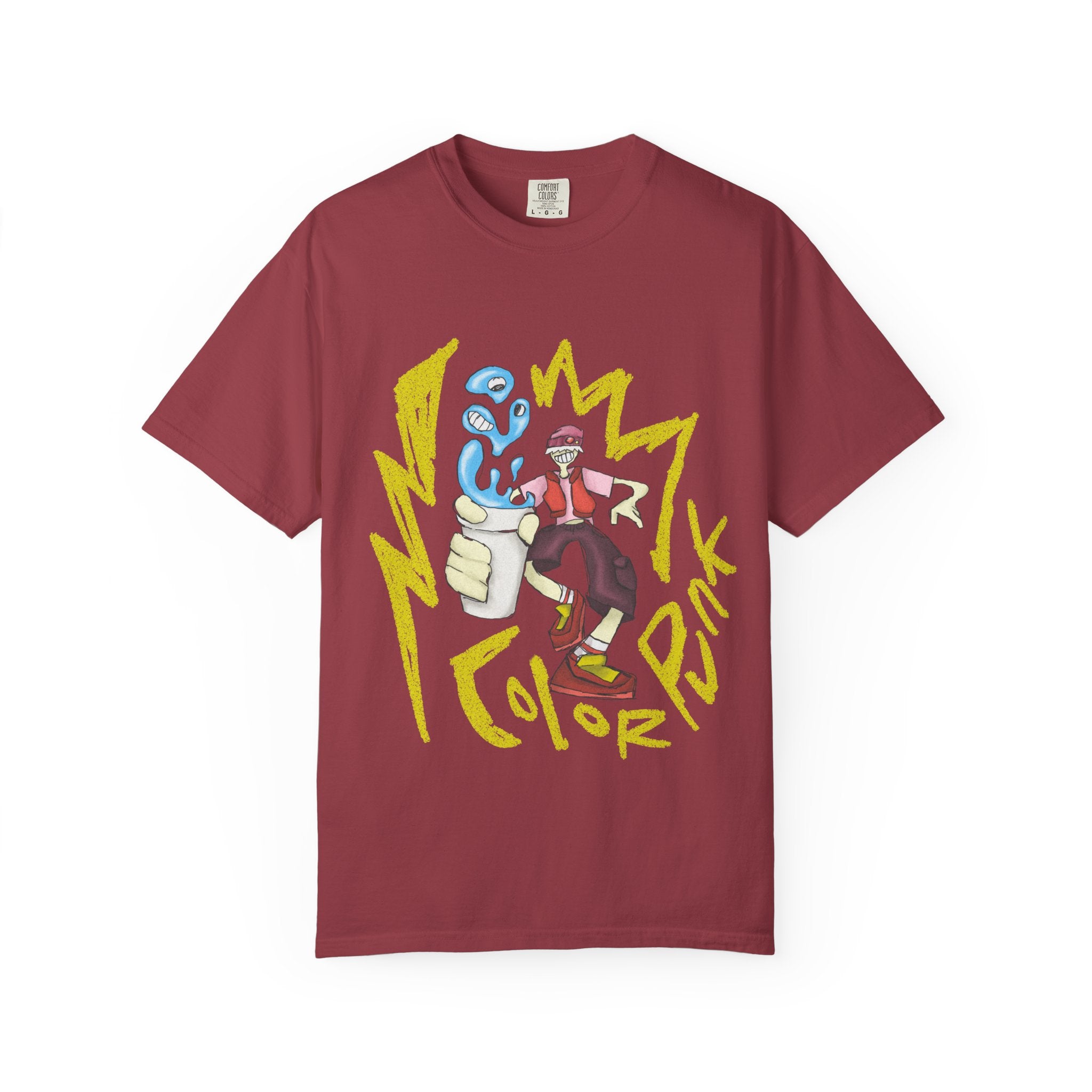 Vibrant Tee - Y2K Hip-Hop Style