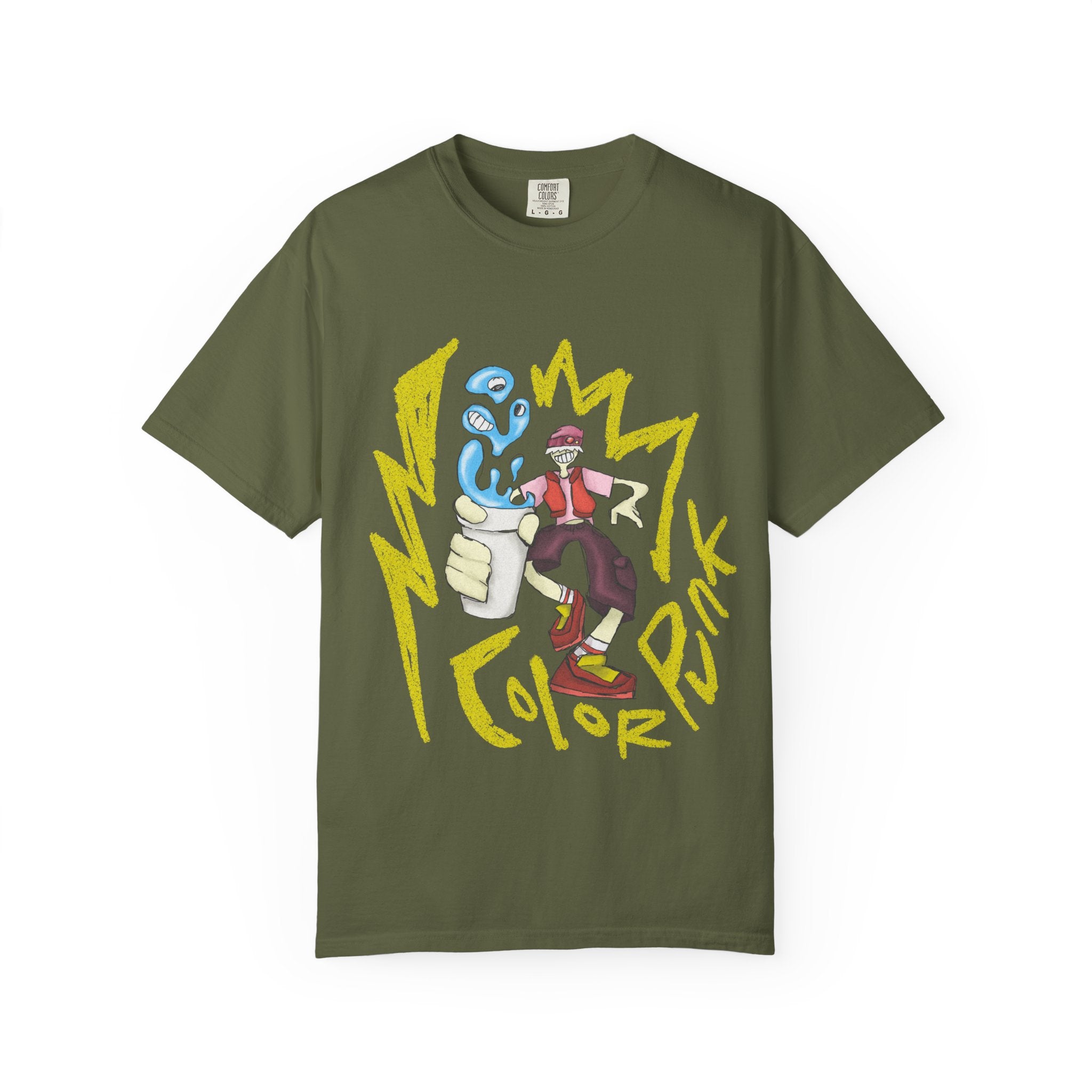 Vibrant Tee - Y2K Hip-Hop Style